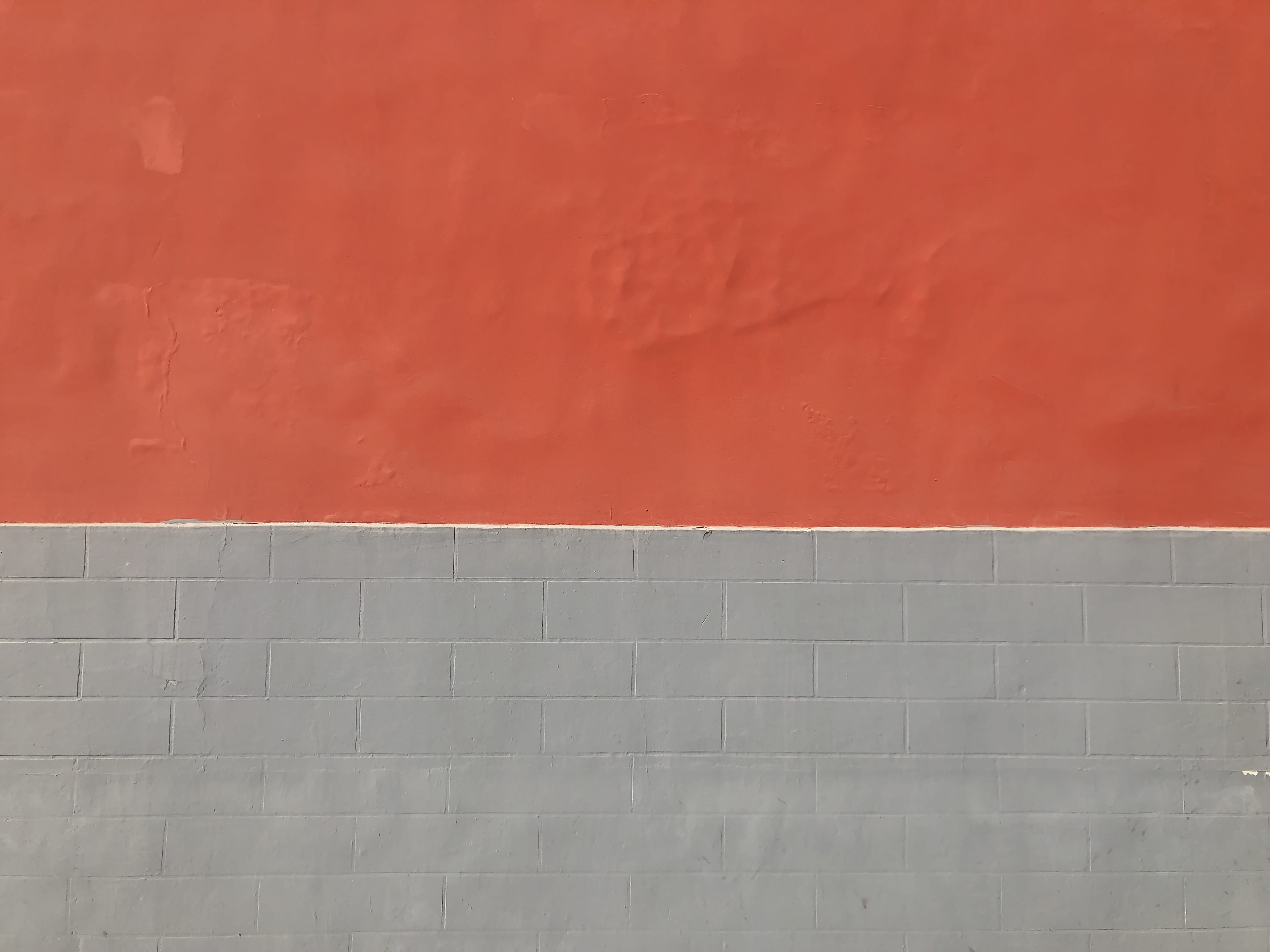 gray and orange painted wall, wall - building feature, architecture