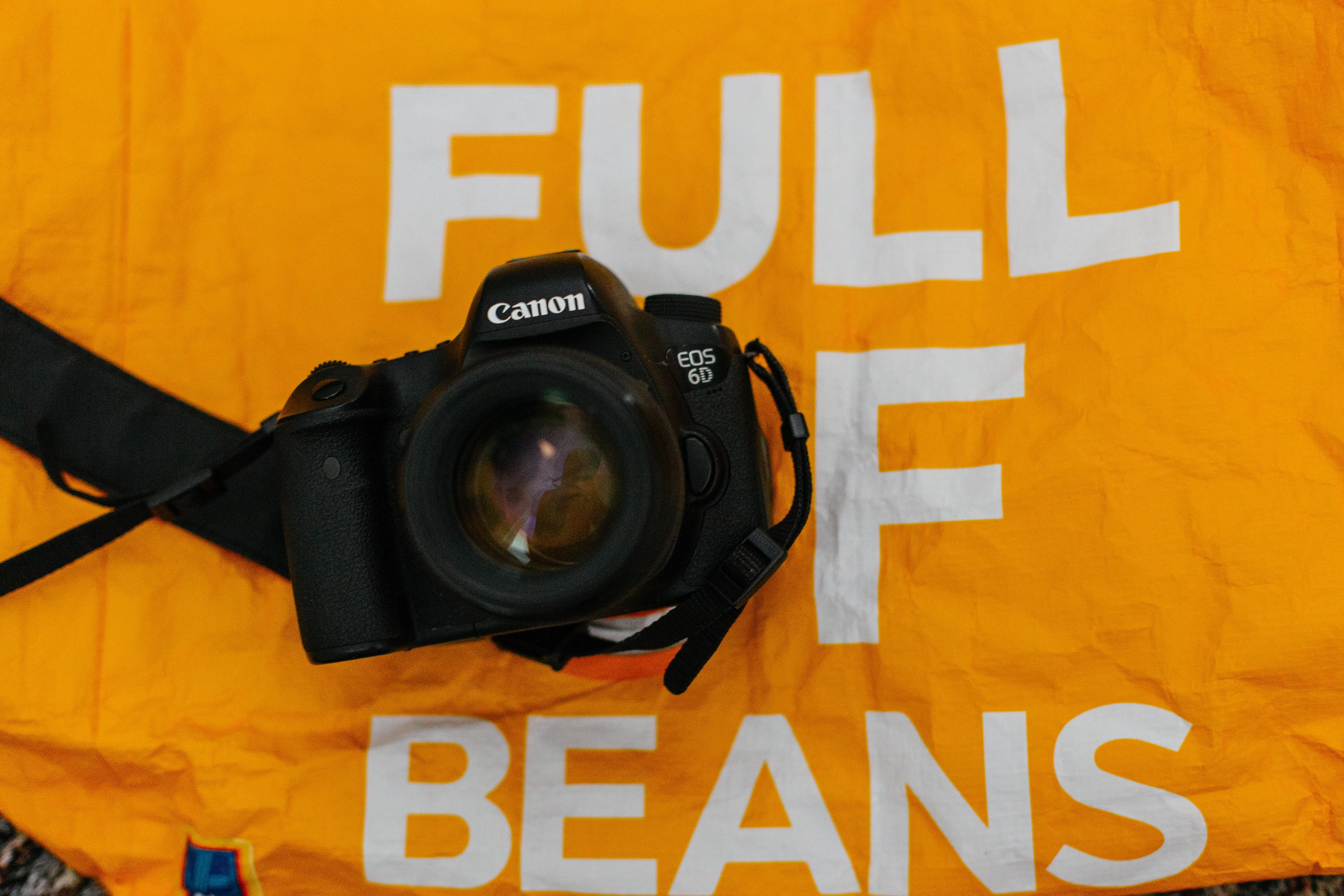 camera, electronics, strap, digital camera, text, advertisement