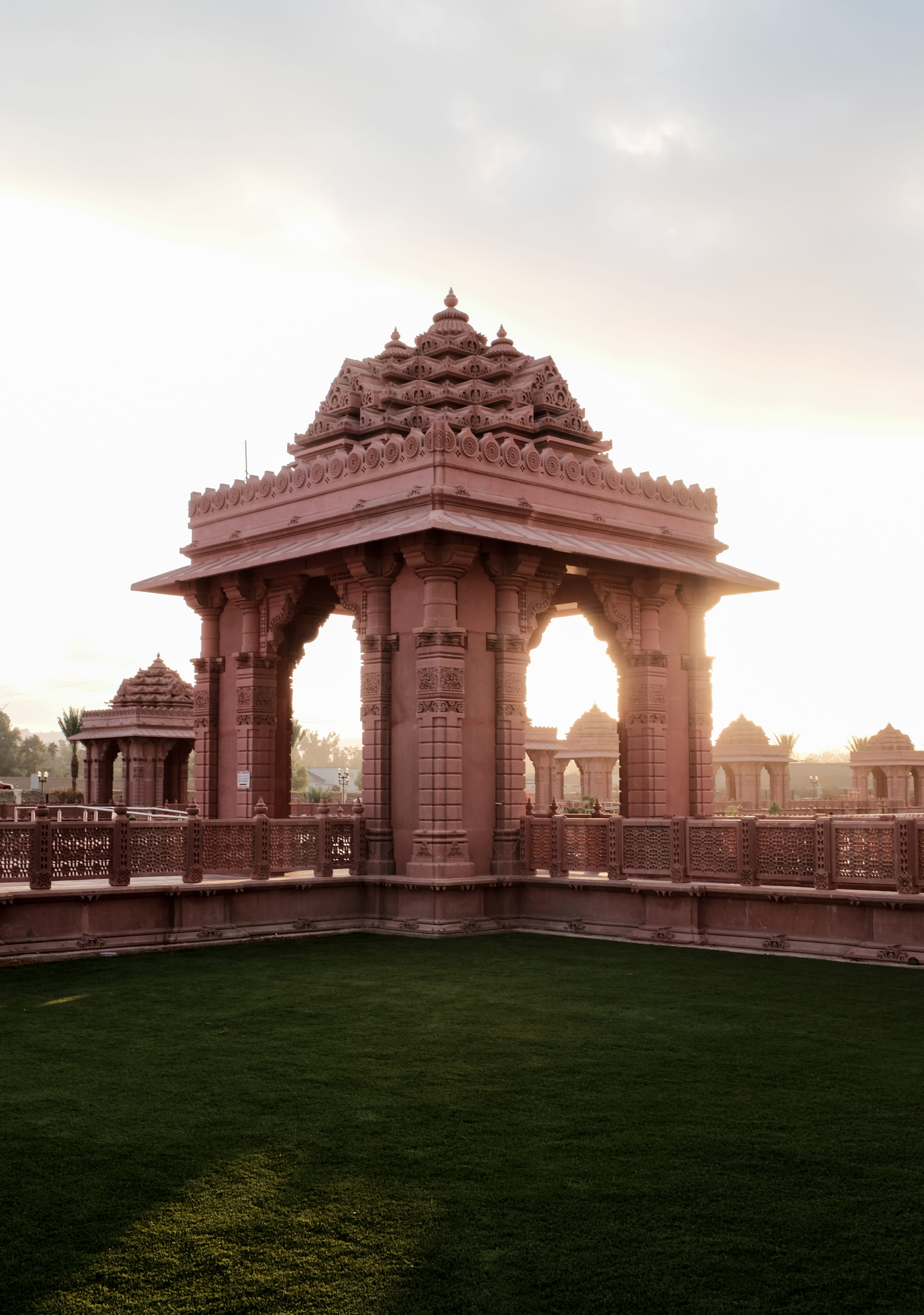 united states, chino hills, baps shri swaminarayan mandir, architecture