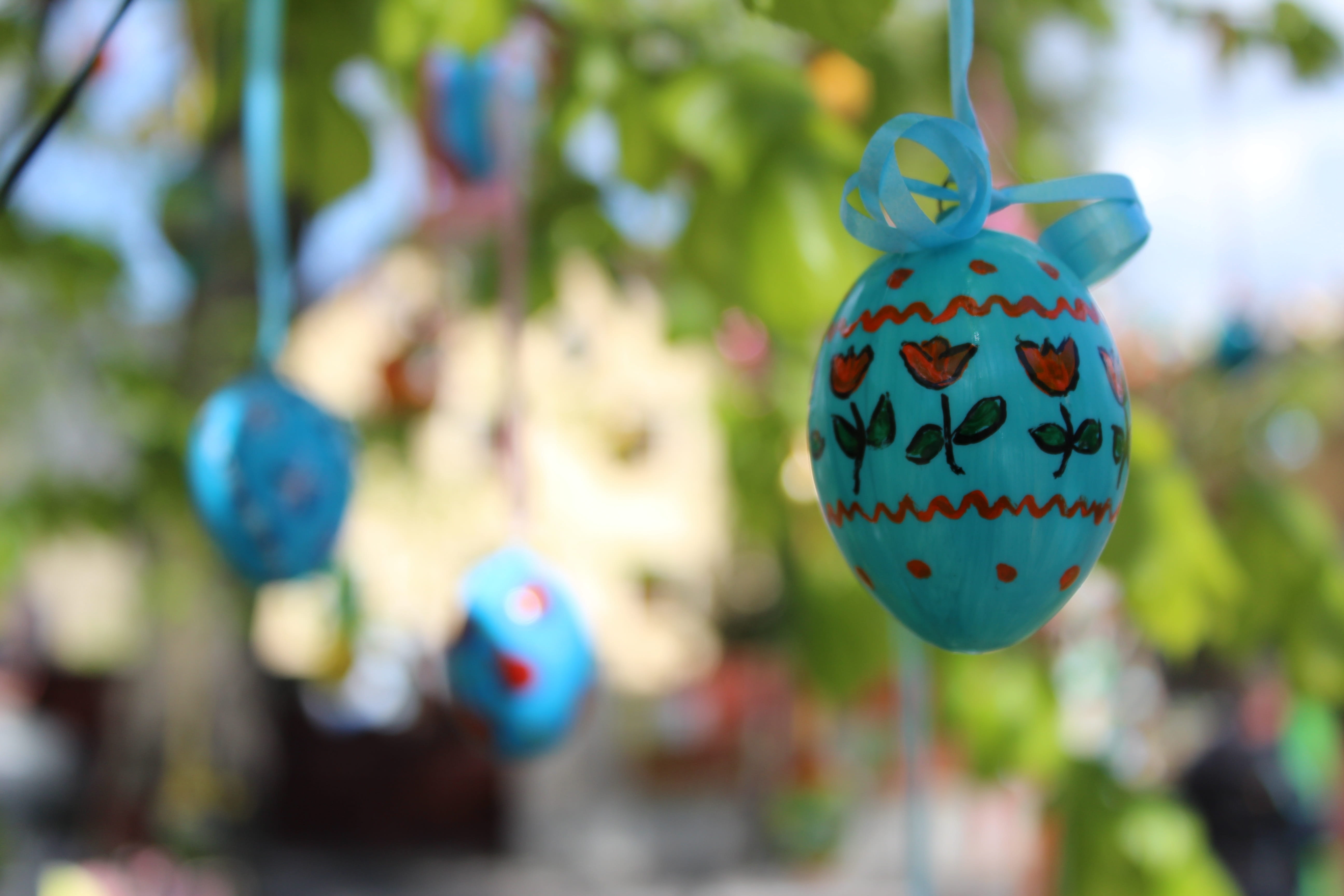 easter, easter eggs, easter decoration, custom, easter decorations