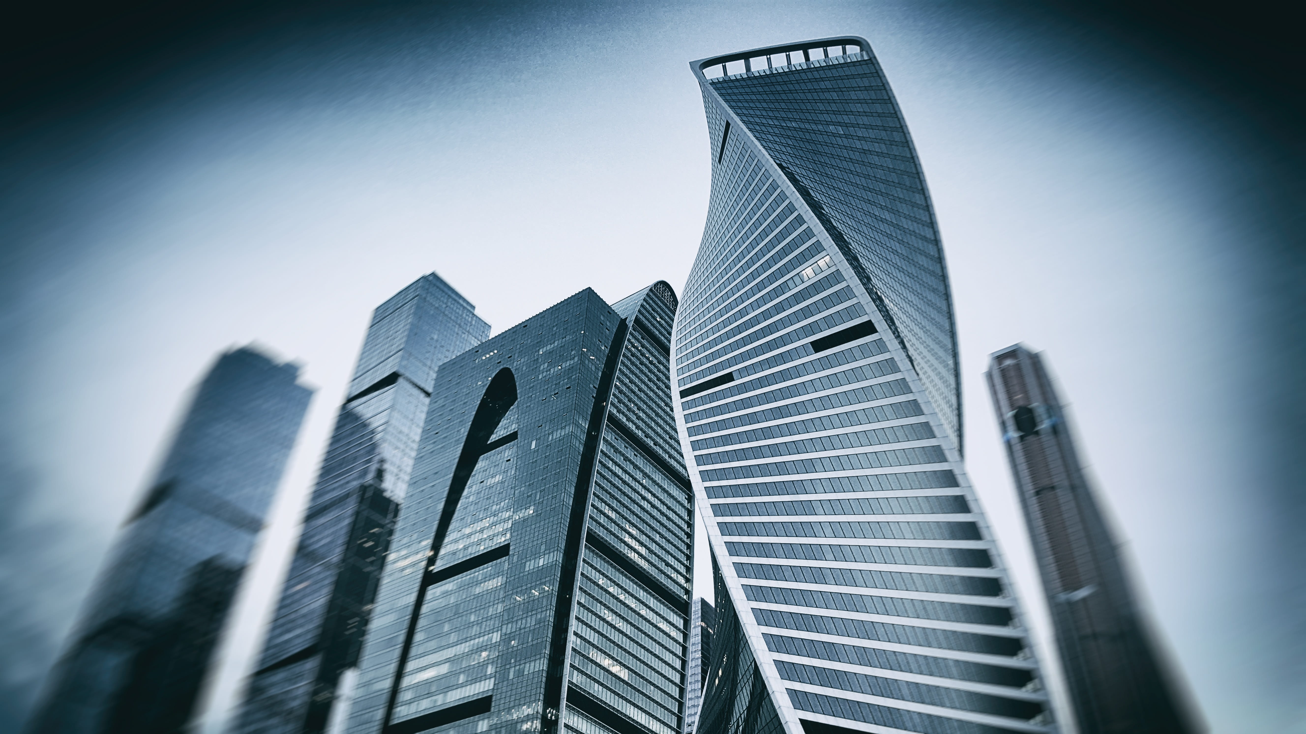 skyscrapers, constructions, building, modern, architecture