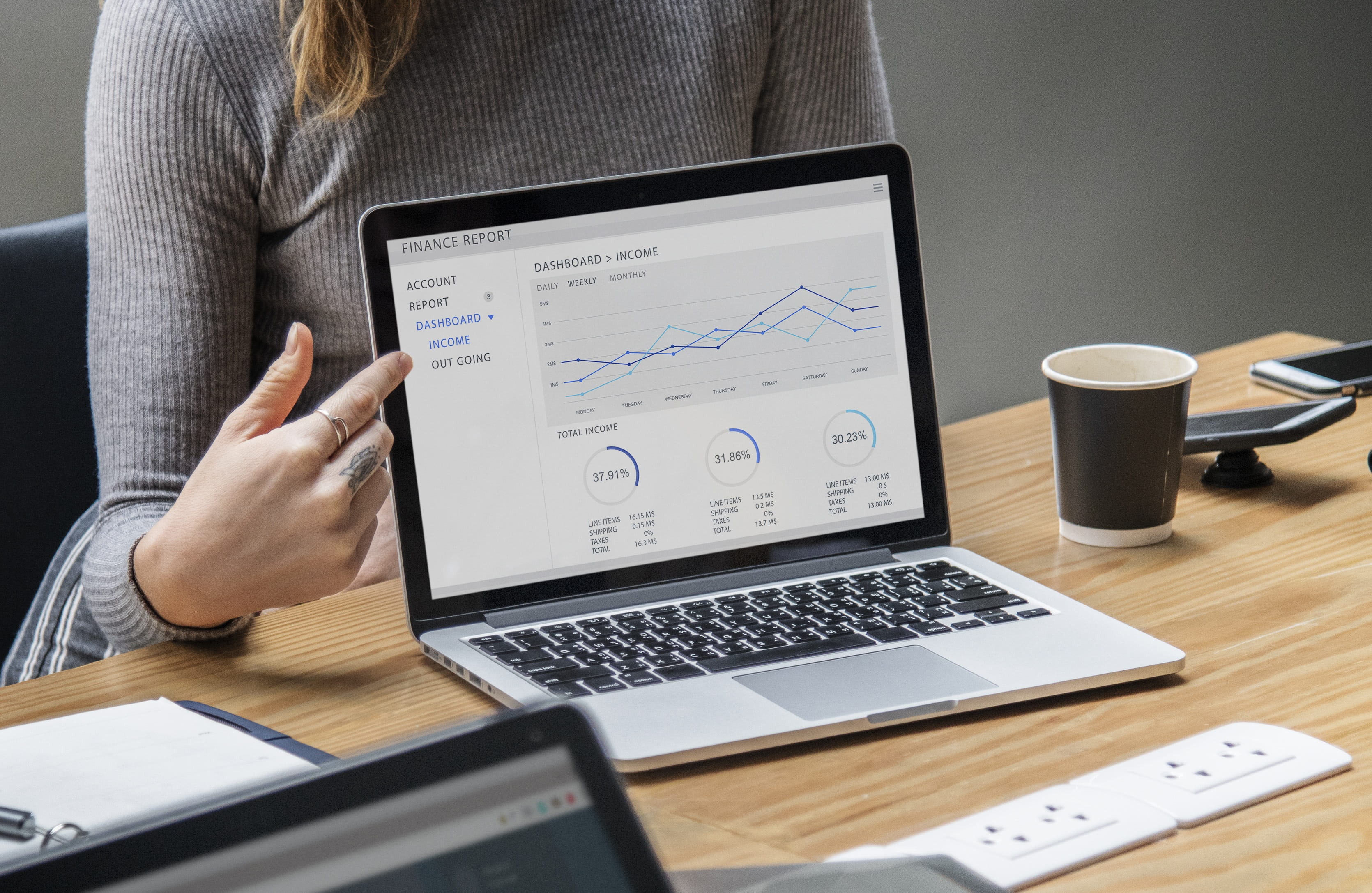 analysis, business, chart, computer, connection, copy space