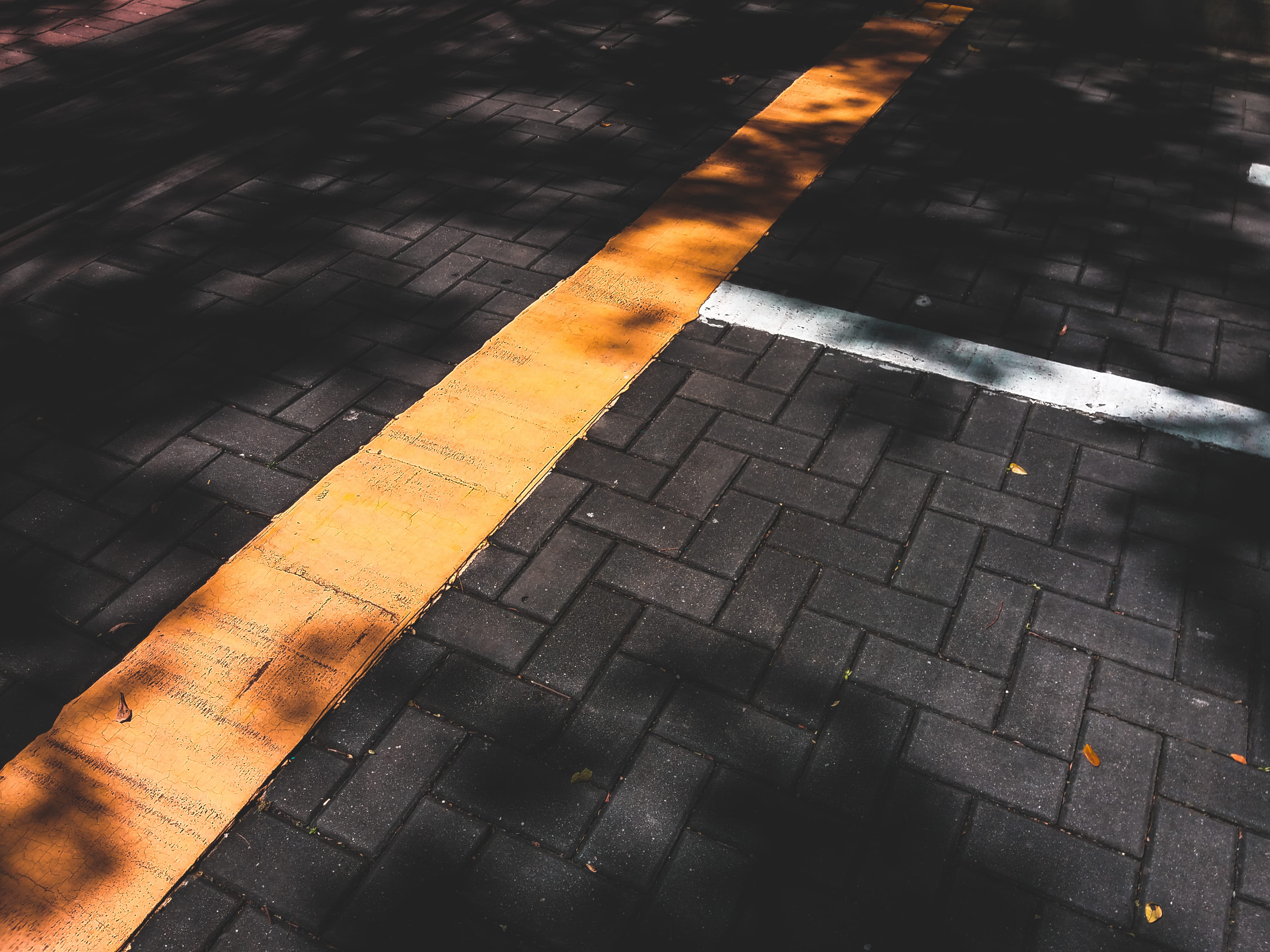 Black and Brown Surface, bricks, dark, daylight, pattern, shadow