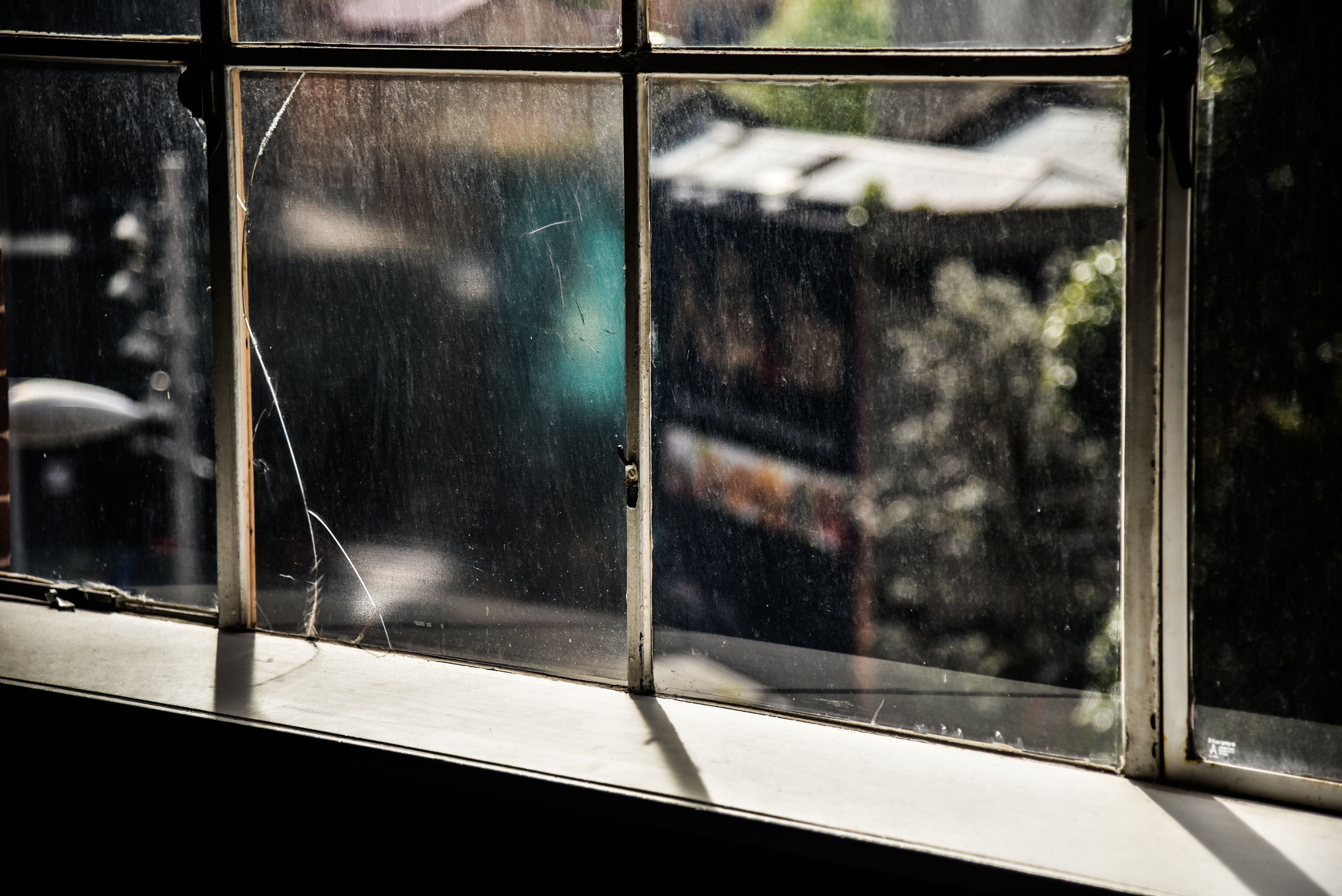 brown windowpane, glass - material, reflection, architecture
