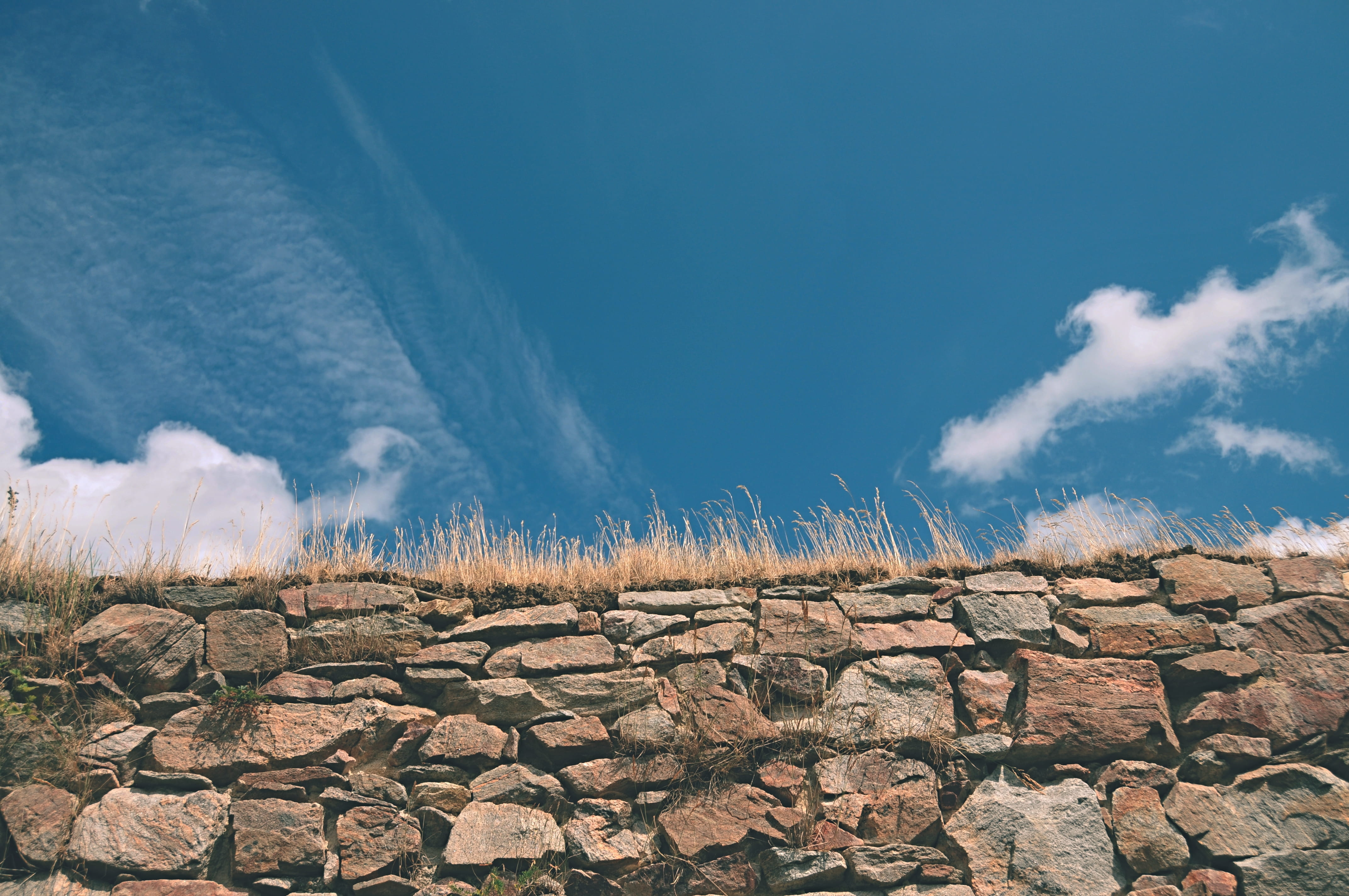 sky, wall, clouds, cloud - sky, solid, environment, nature