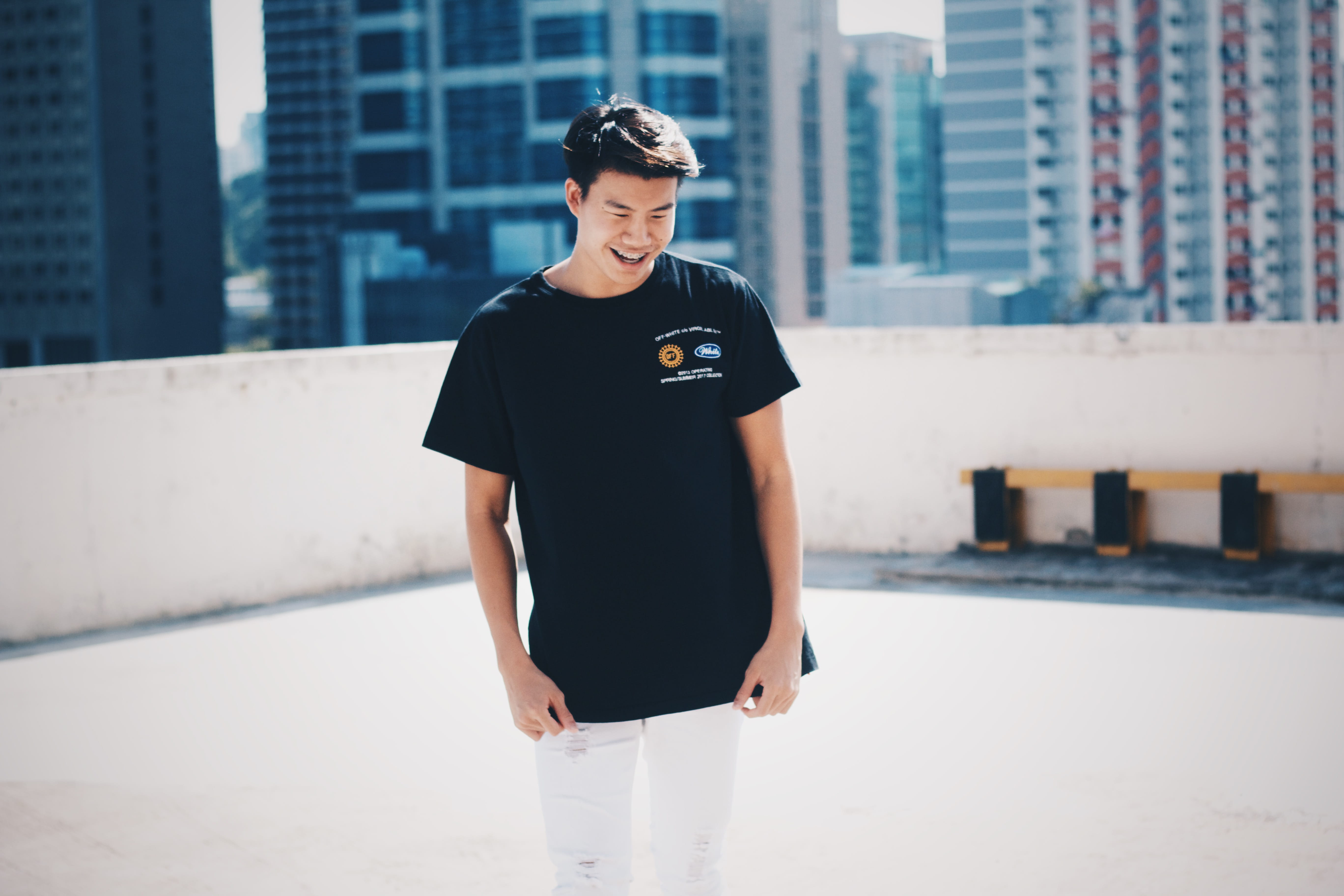 architecture, built structure, building exterior, one person