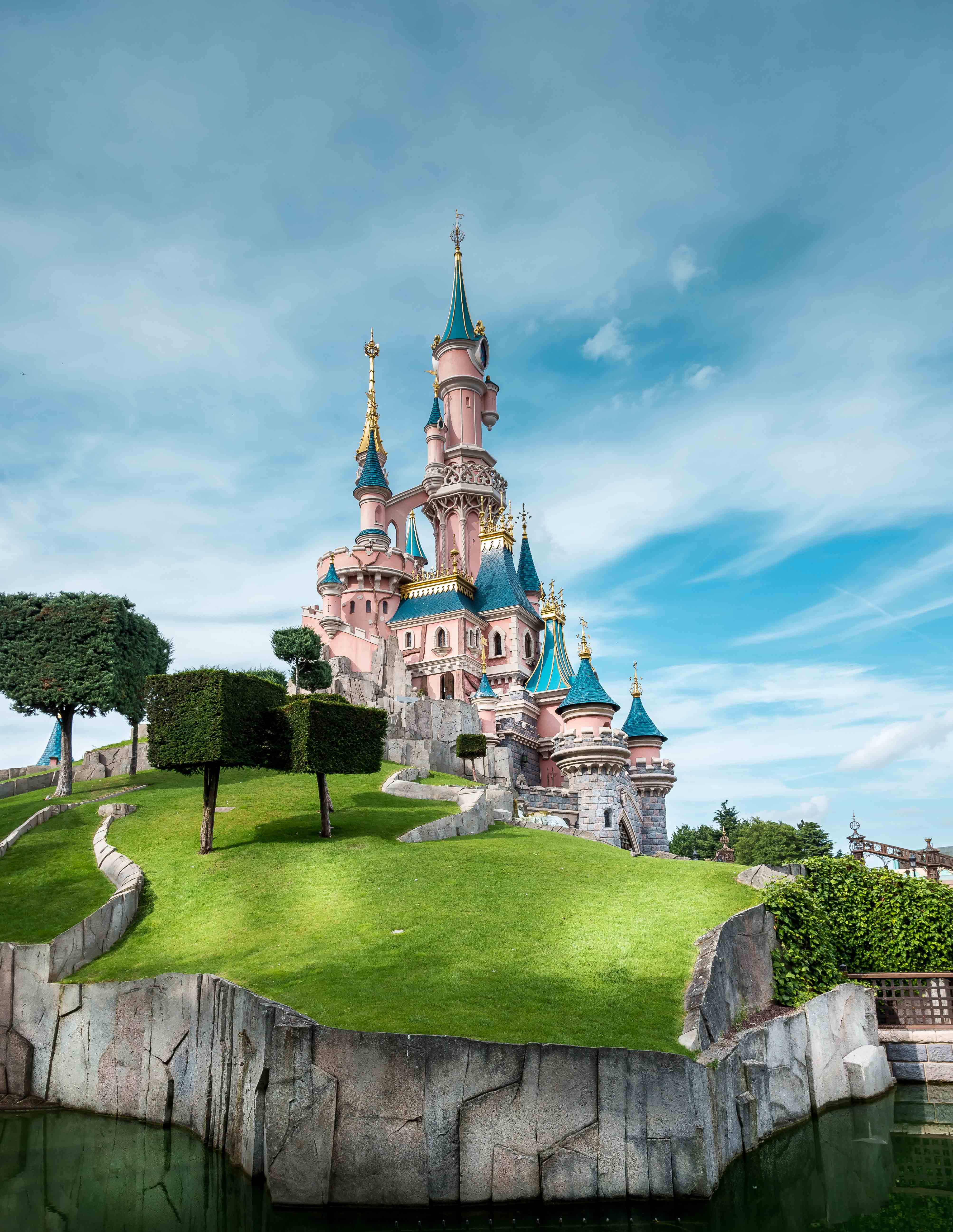 Disneyland's dreamland in paris. Editorial use only., disneyland paris