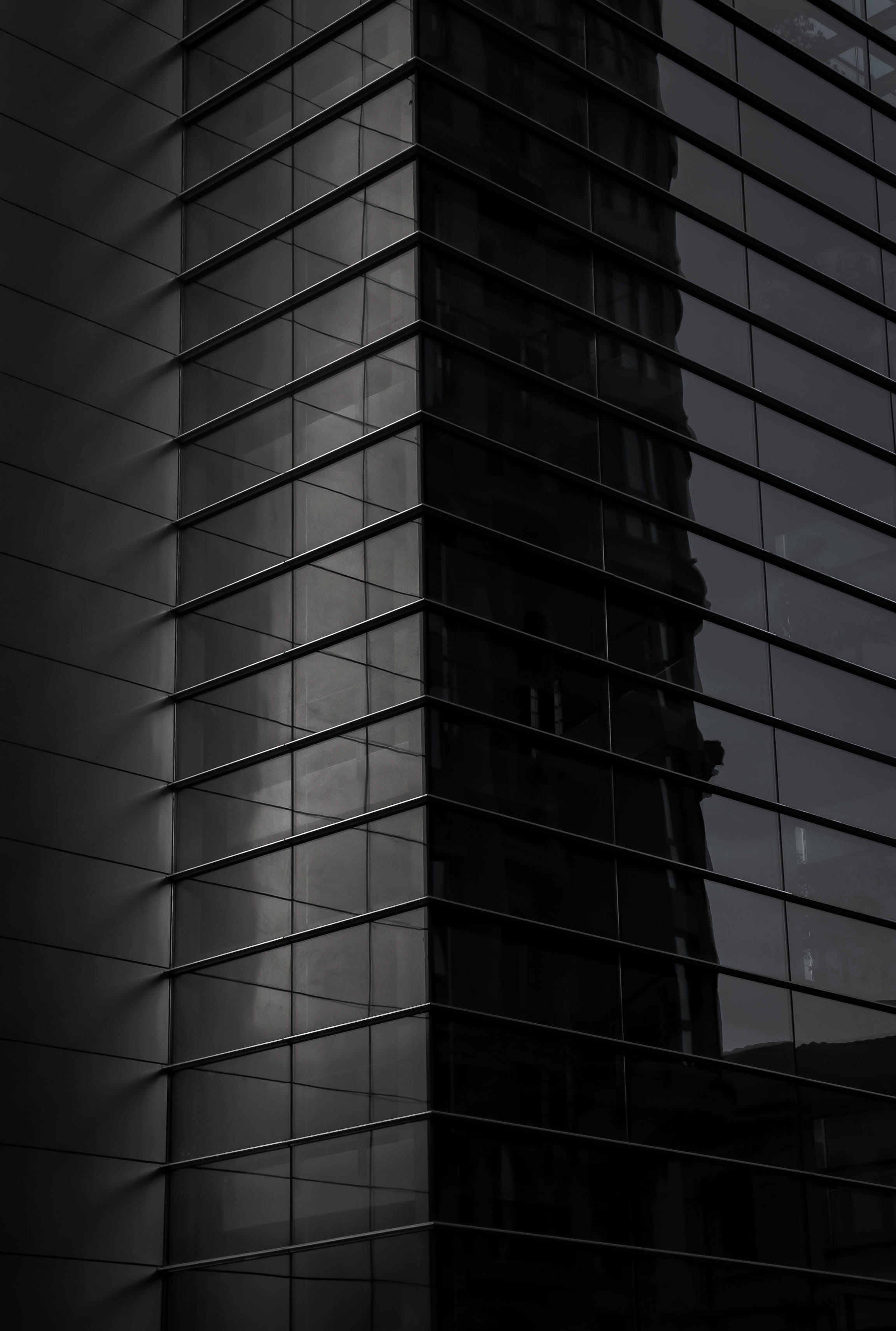 buildings, black, dark, shadow, alone, architecture, built structure