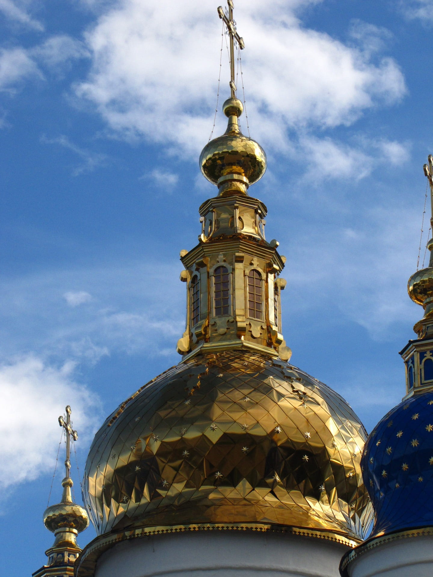 dome, religious, construction, architecture, building, gold