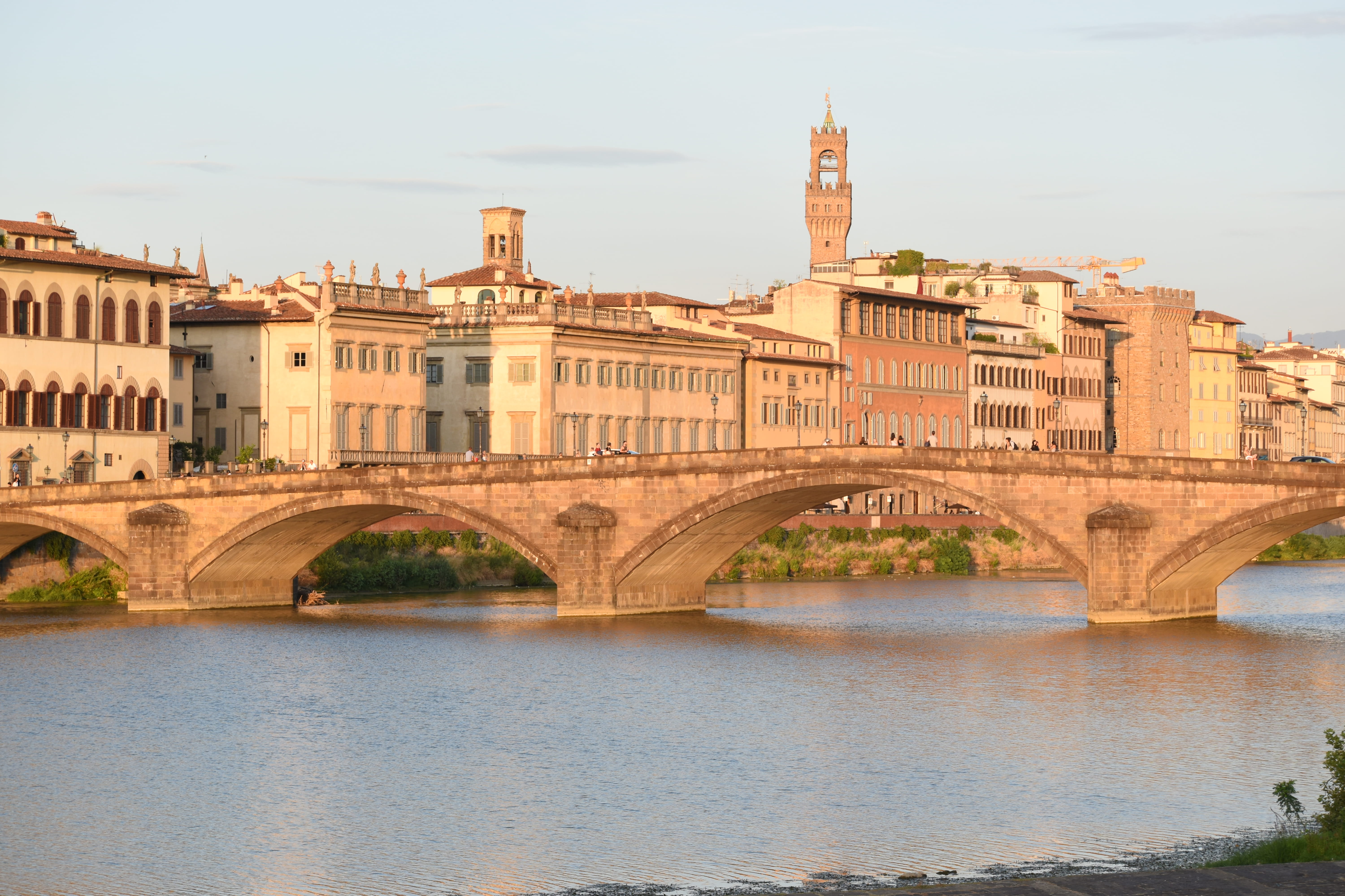 italy, florence, built structure, architecture, bridge, connection