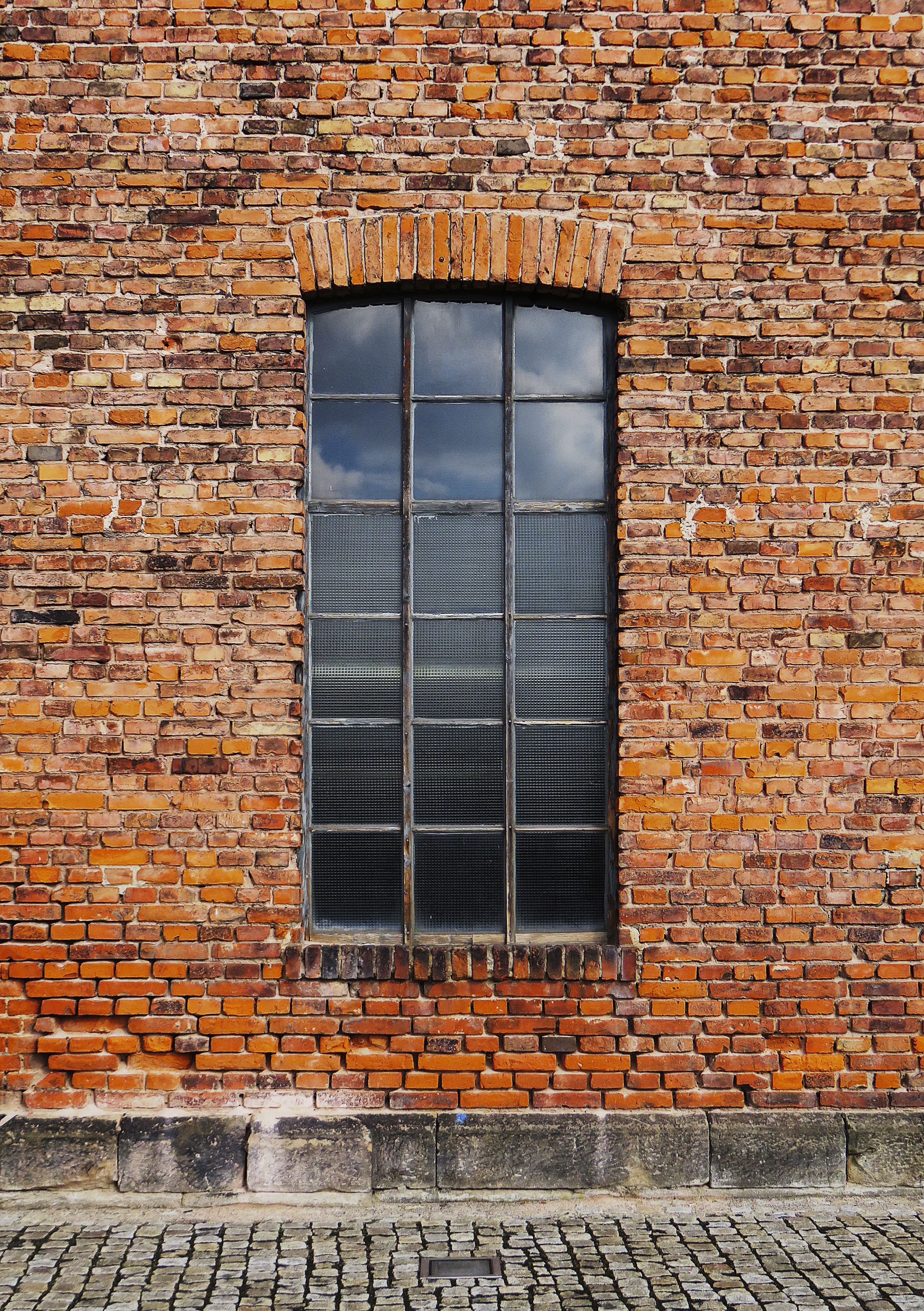 wall, brick, window, old, historically, architecture, hauswand