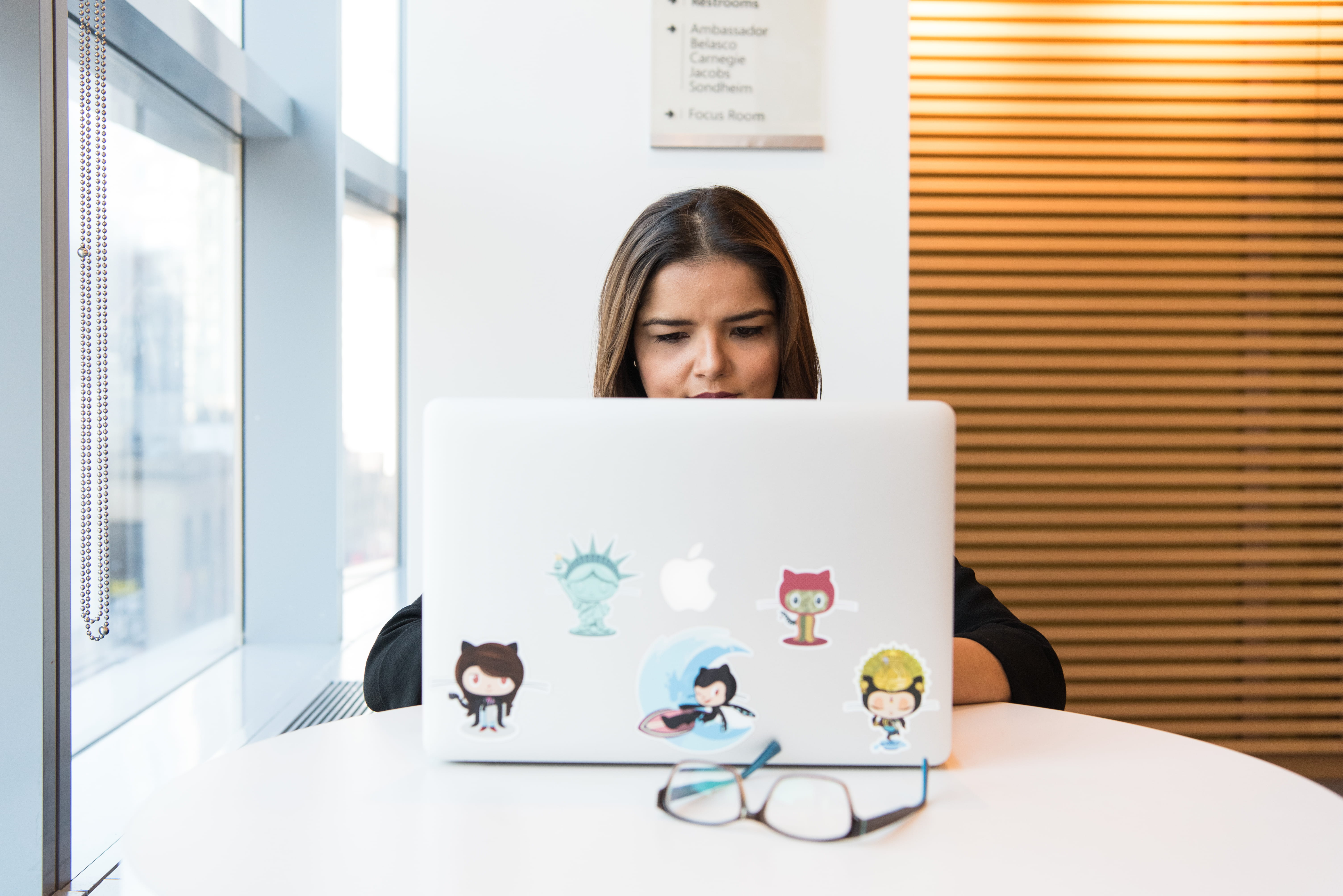 Woman Using Macbook, coding, computer, developer, development