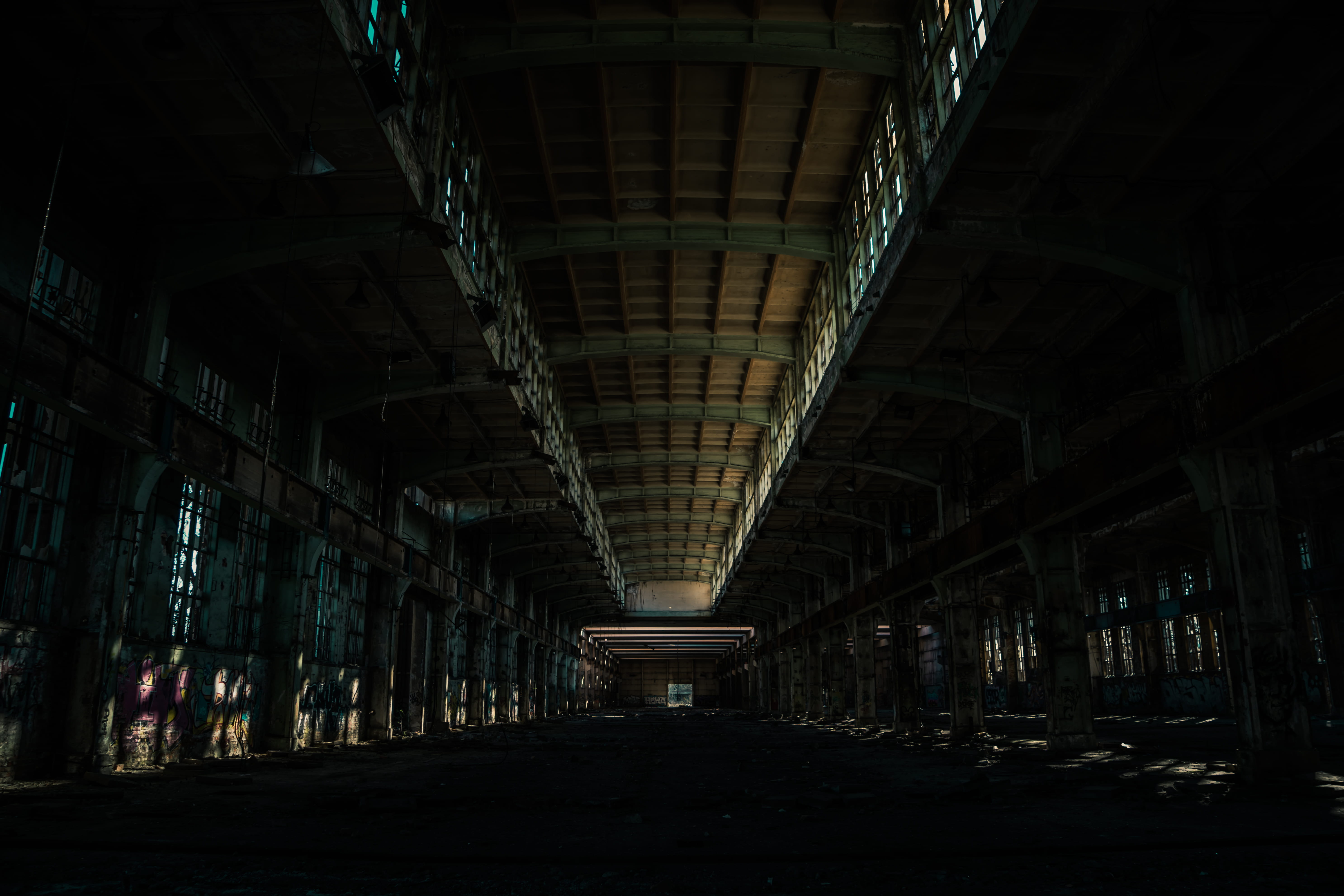 gray concrete building, architecture, built structure, indoors
