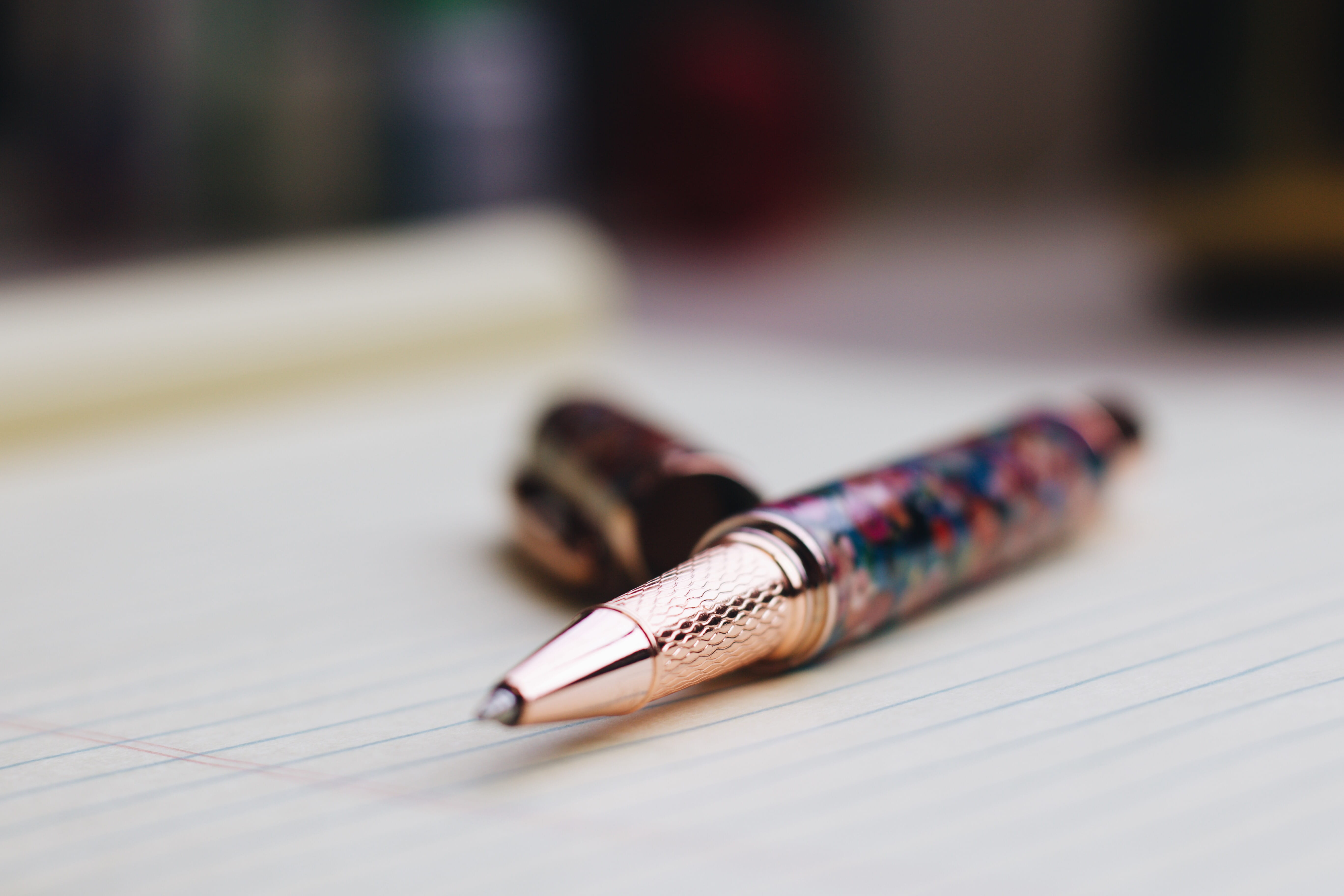 pen, office, work, write, paper, workplace, journal, notes