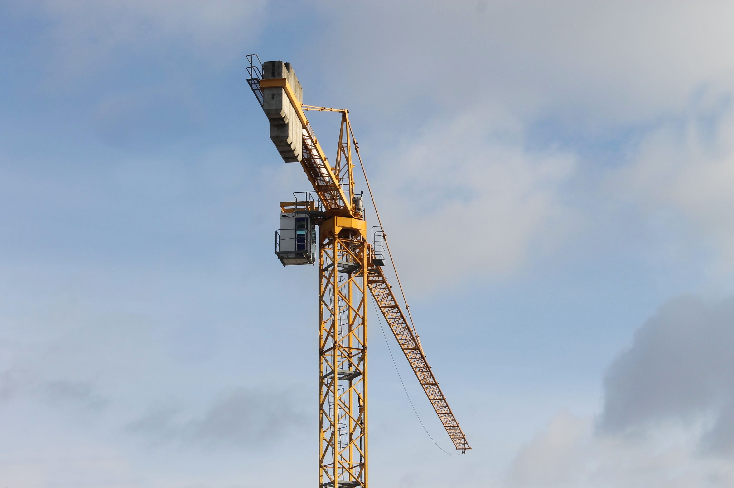 construction, crane, machine, architecture, building, engineering