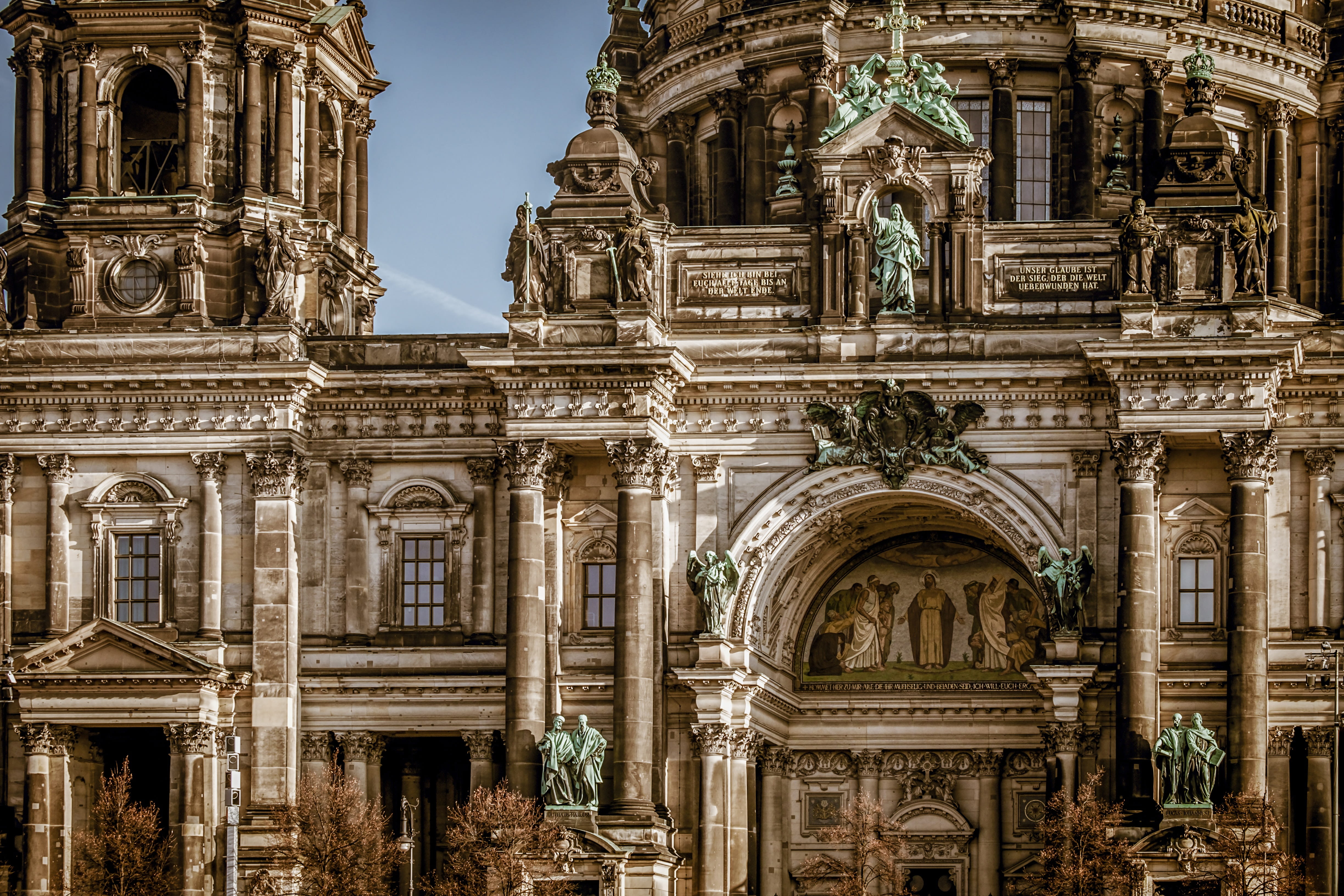 berlin cathedral, building, architecture, dom, historically