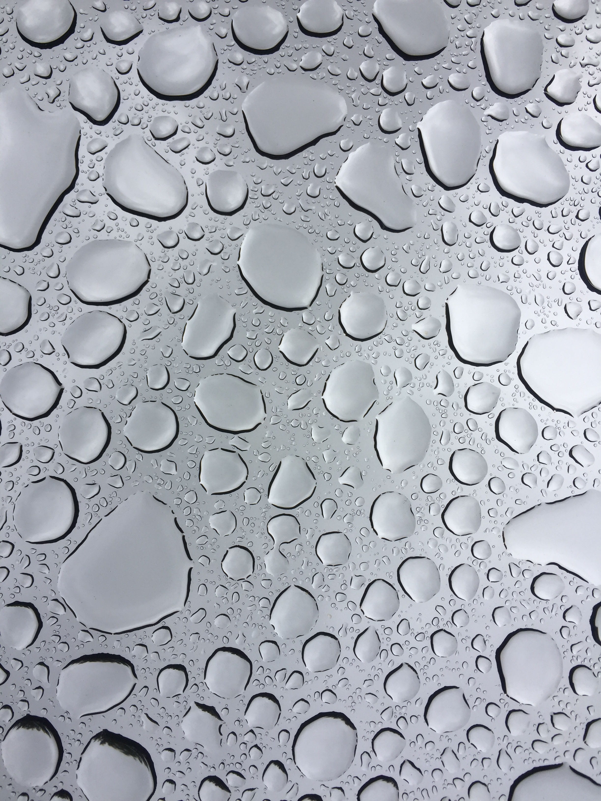 raindrop, grey, pattern, close-up, water, indoors, full frame