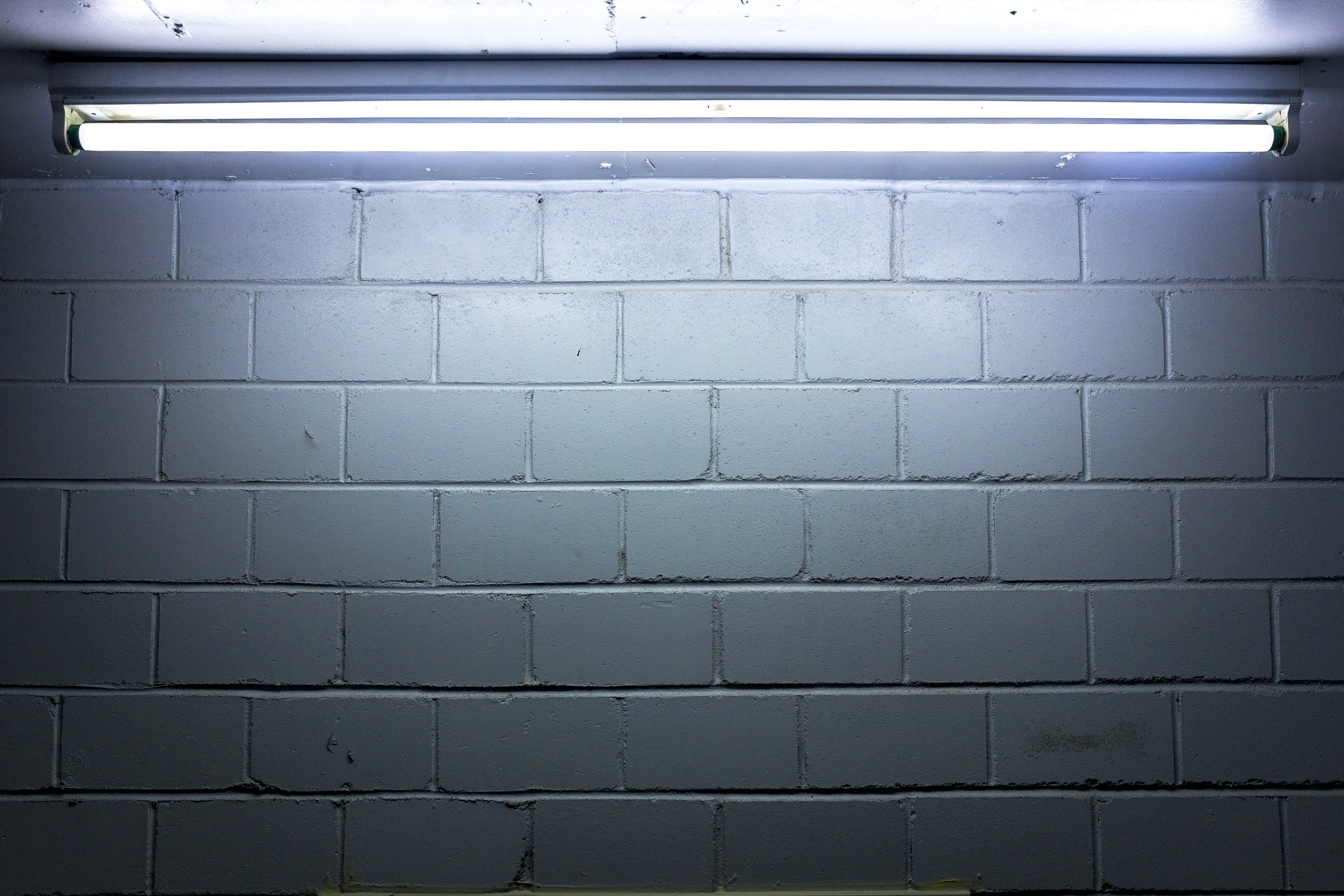 light, industrial, brick wall, strob, wall - building feature