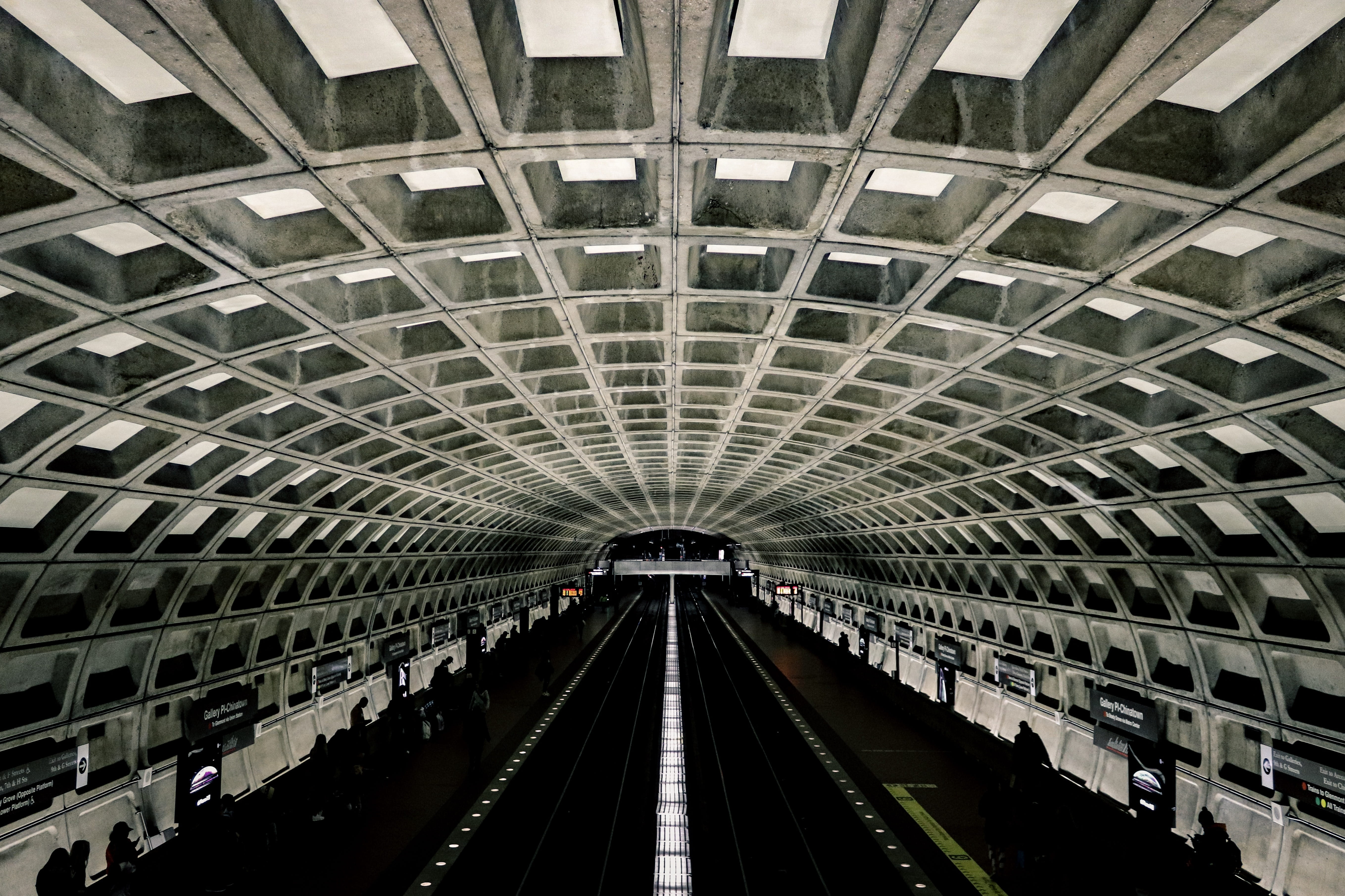 gray building, architecture, indoors, transportation, built structure
