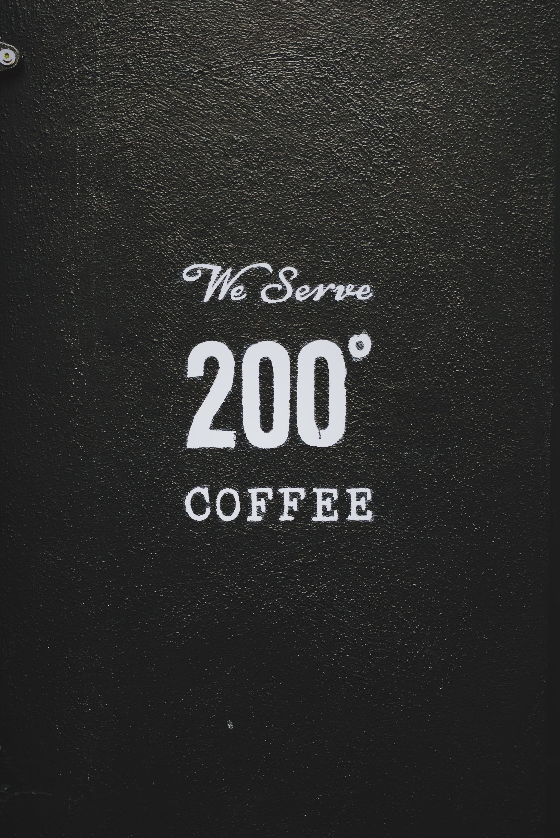 coffee, text, communication, western script, sign, no people