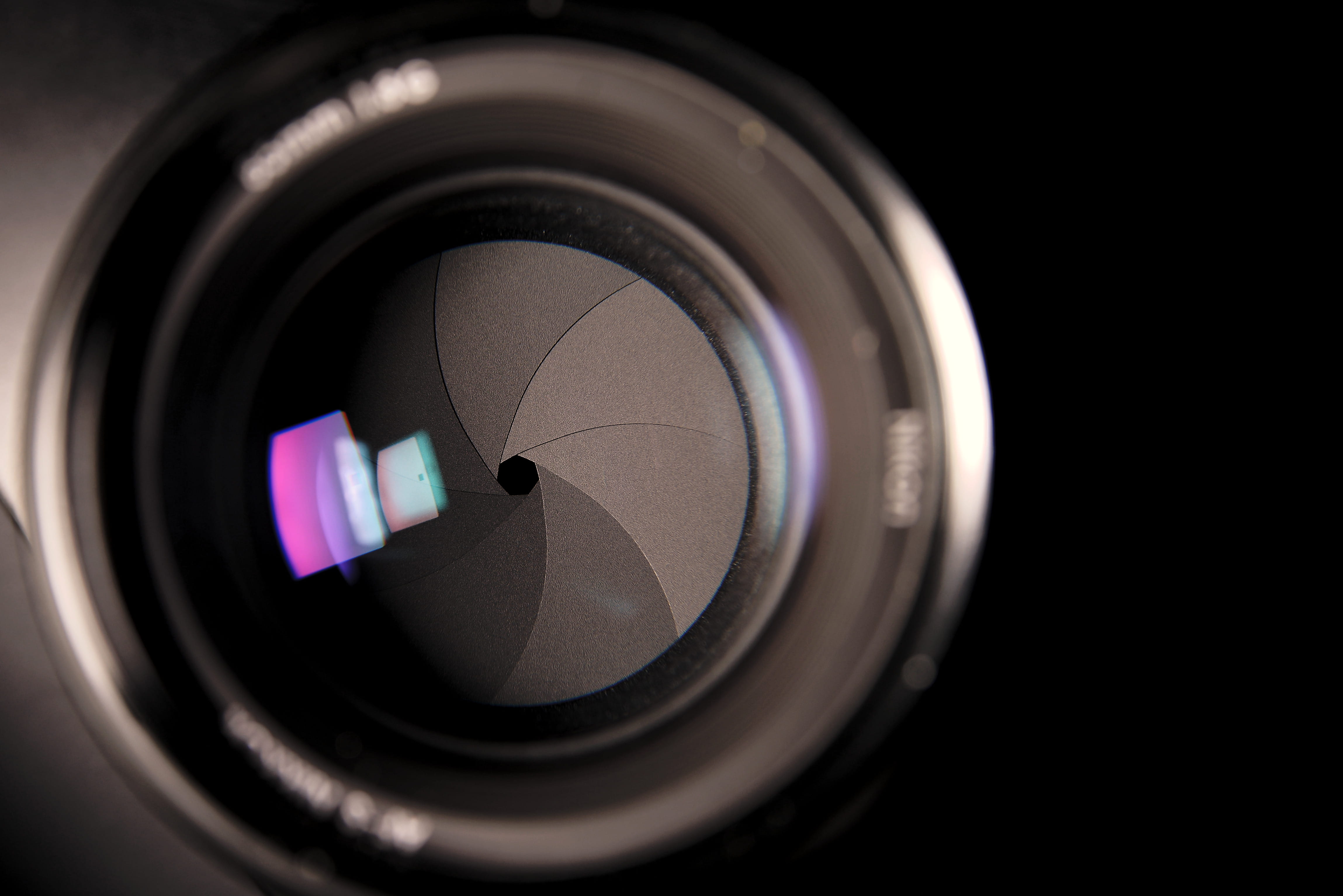 electronics, camera lens, reflection, light, tech, technology
