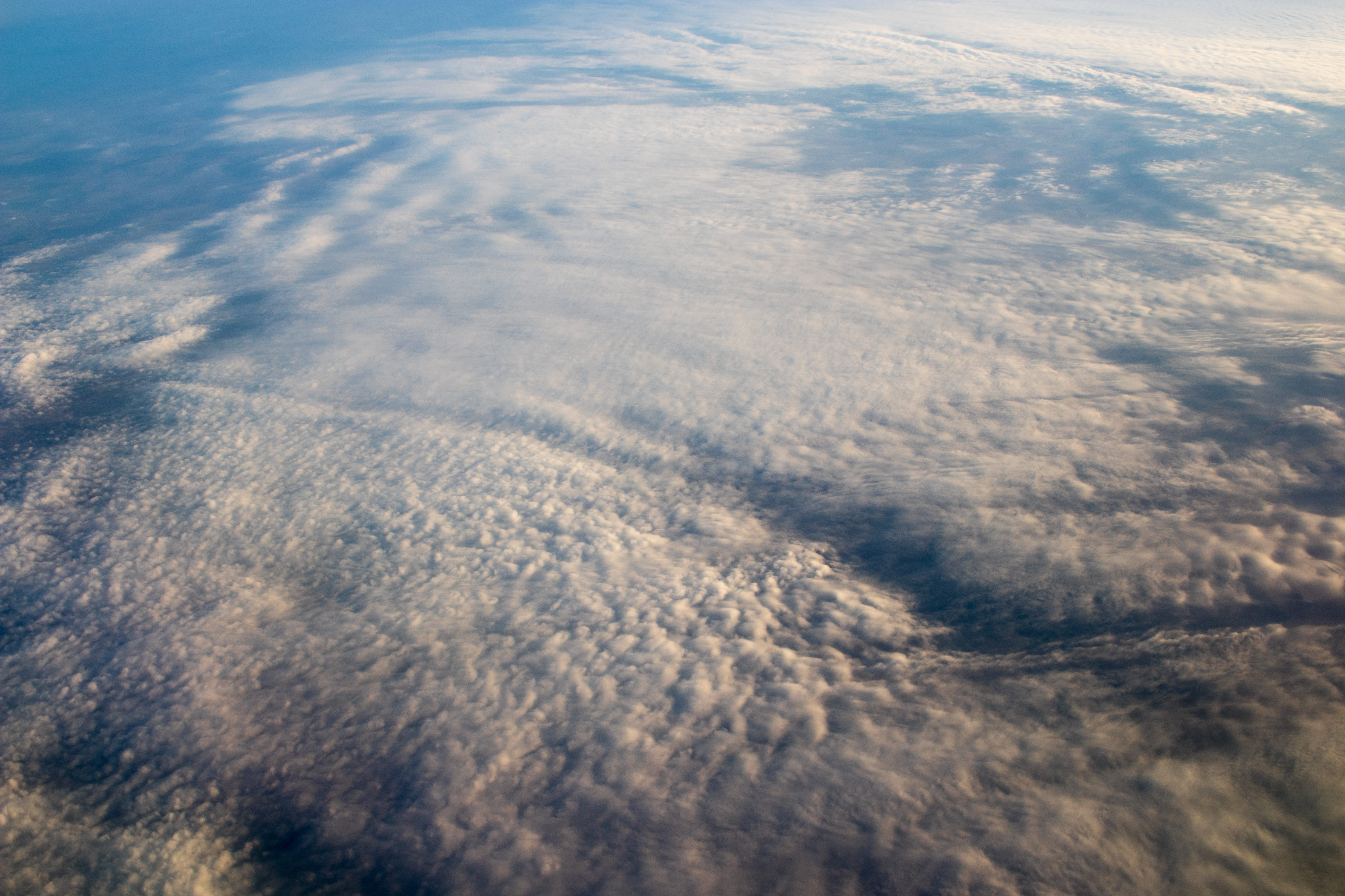 clouds, amsterdam, flight, cloud - sky, nature, aerial view