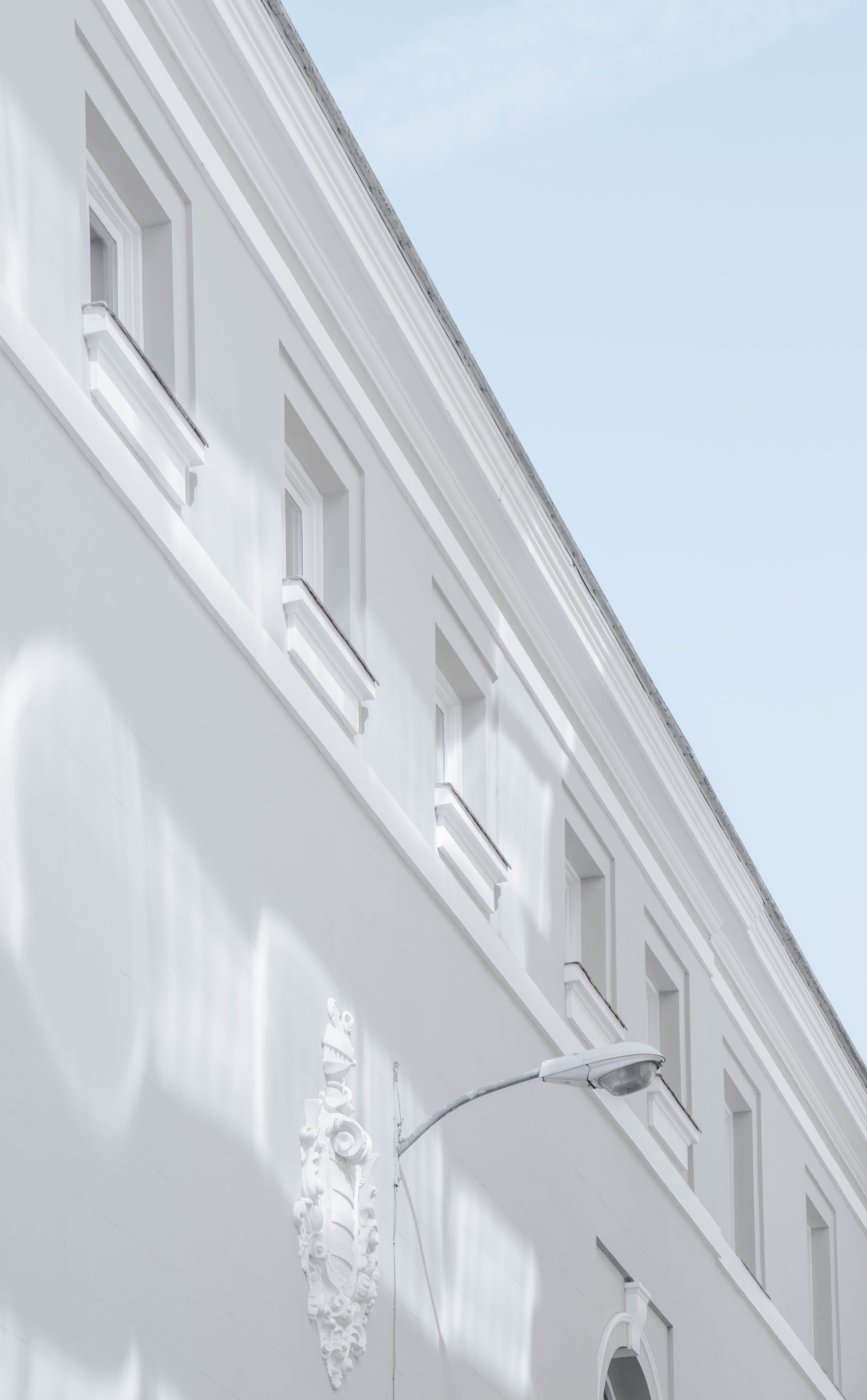 reflection, window, building, spain, street, light, architecture