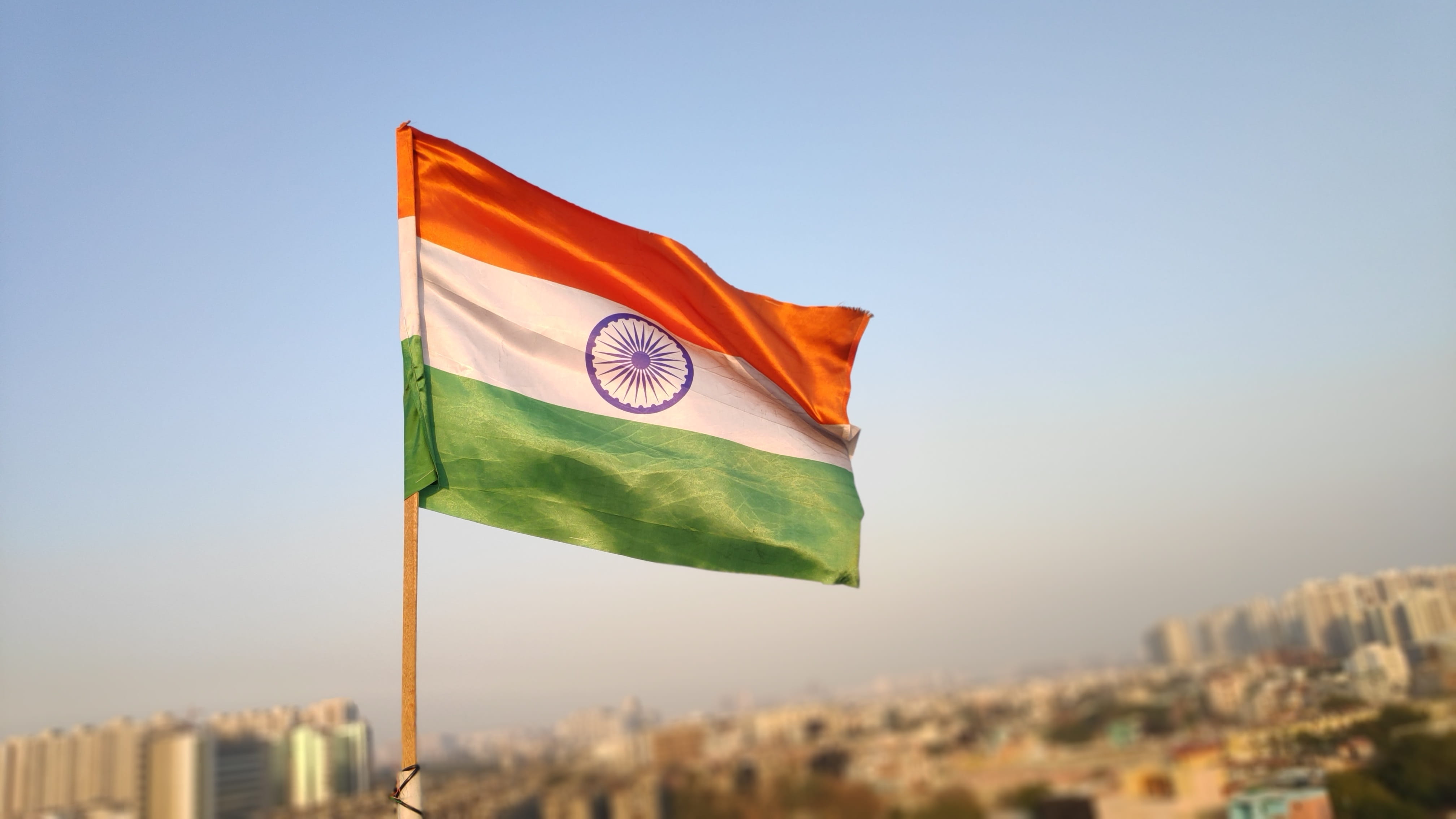 india, indian flag, national, saffron, tricolour, democracy