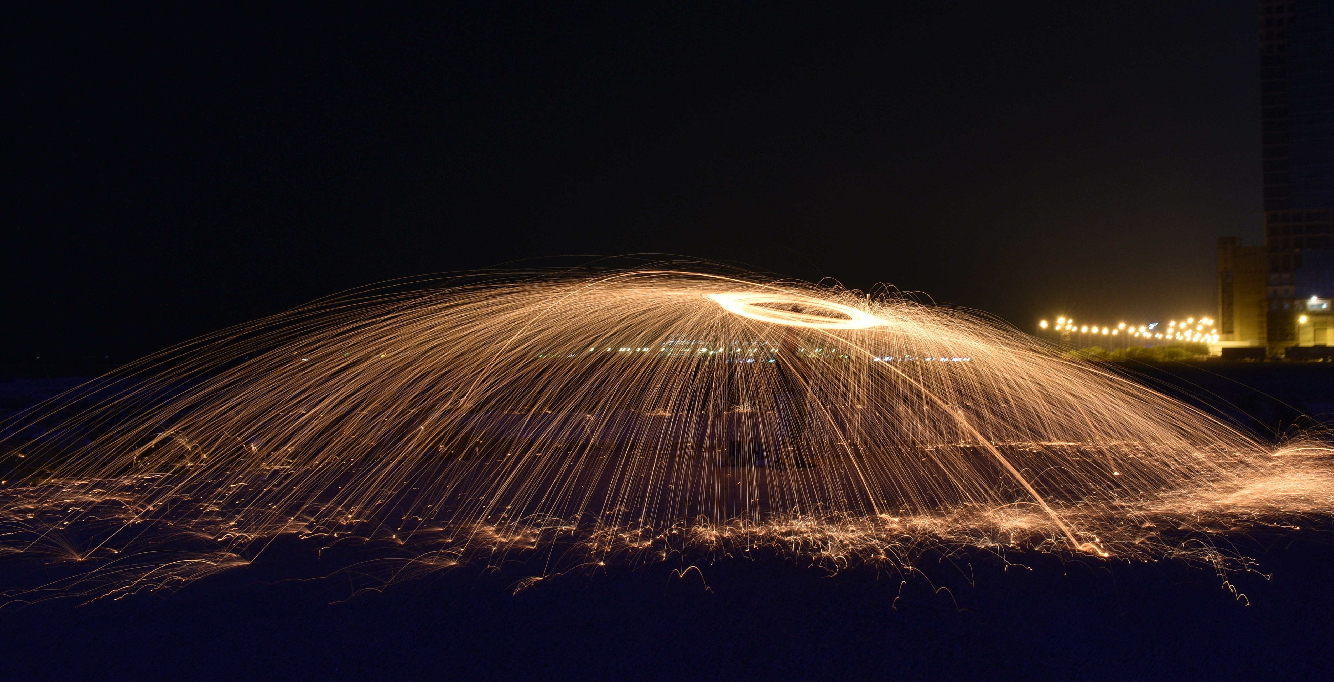 light, painting, texture, pattern, motion, night, illuminated