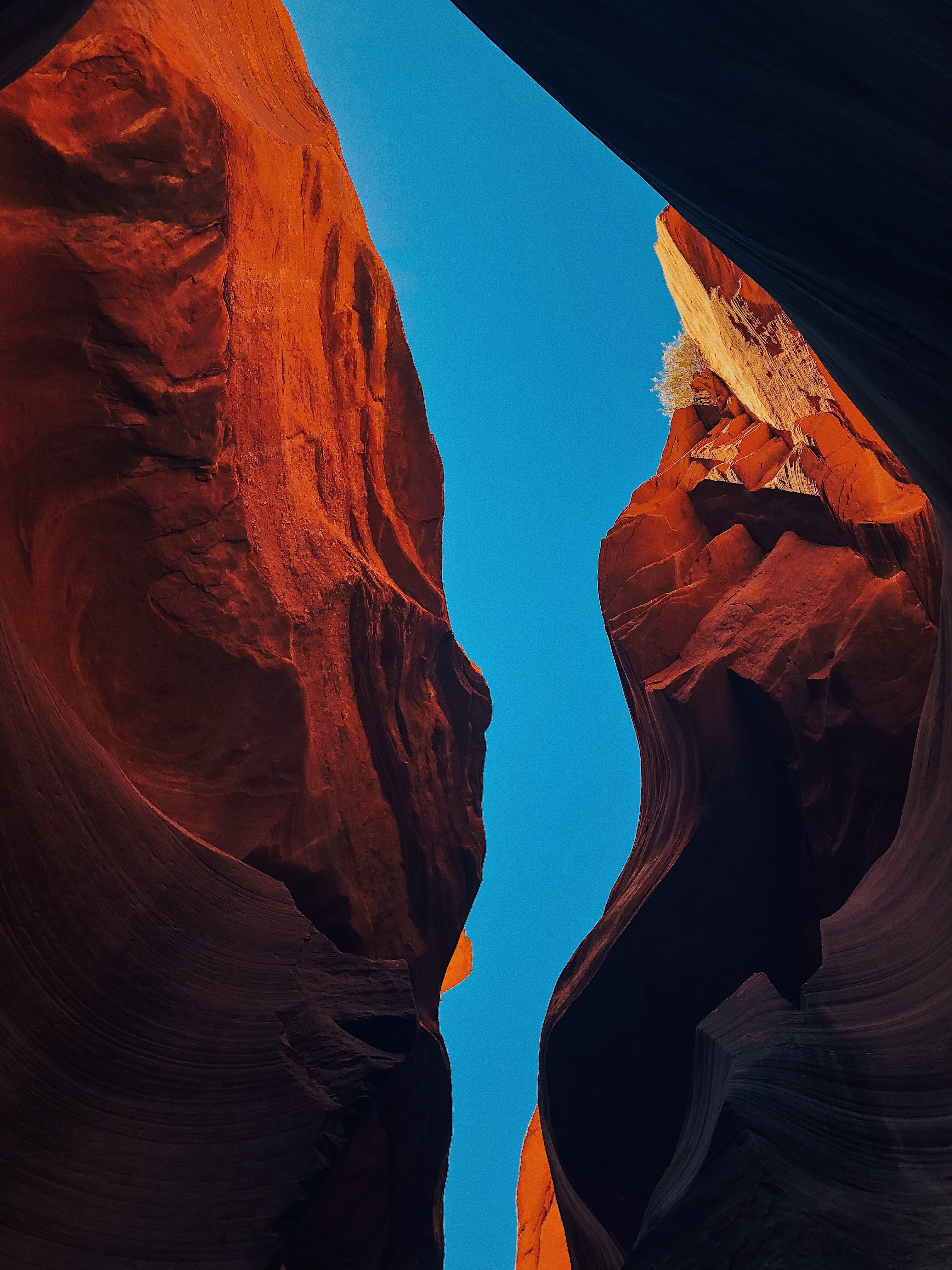 brown mountain, rock formation, rock - object, geology, solid
