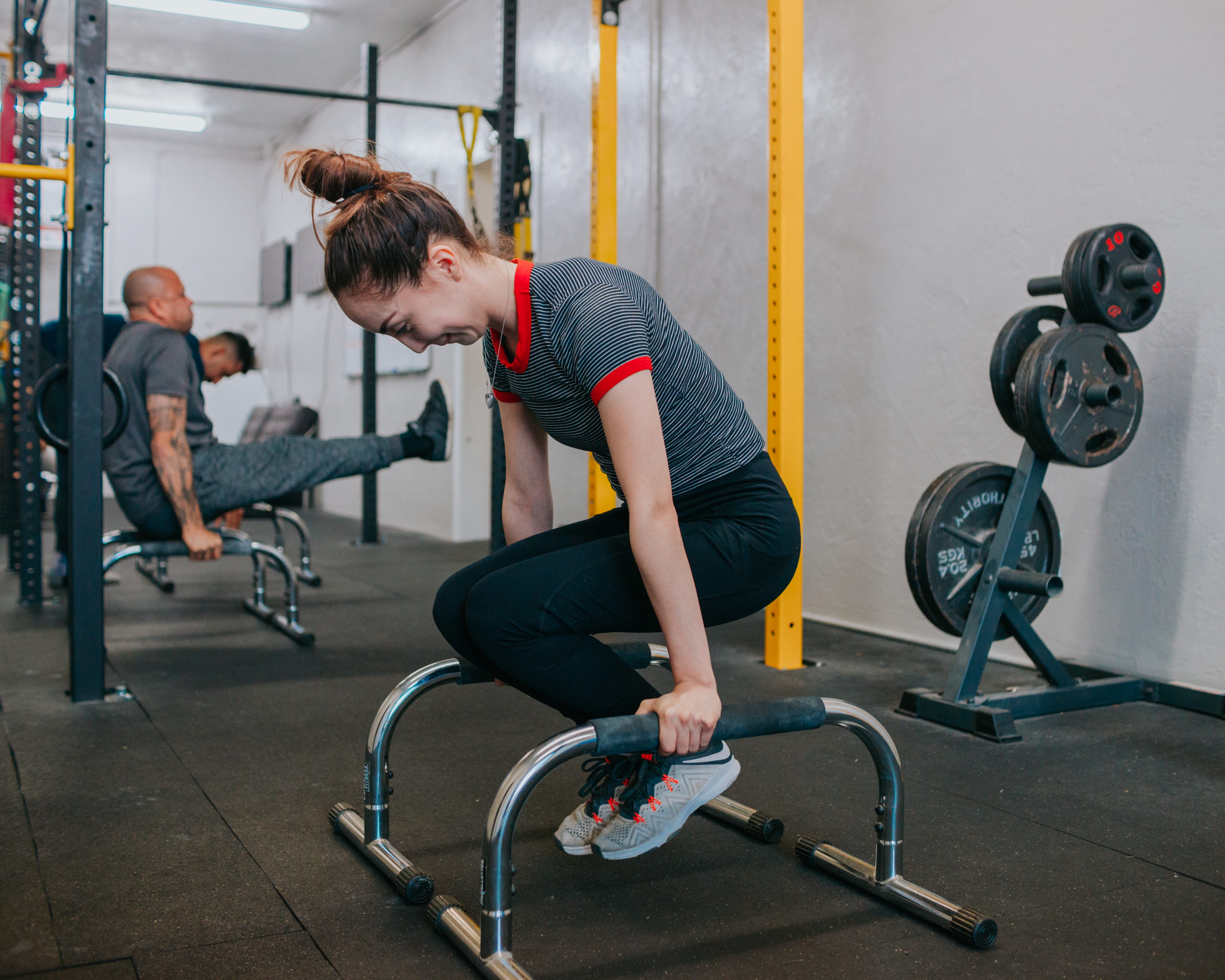 Woman Doing Exercise, active, activity, effort, energy, exercise equipment