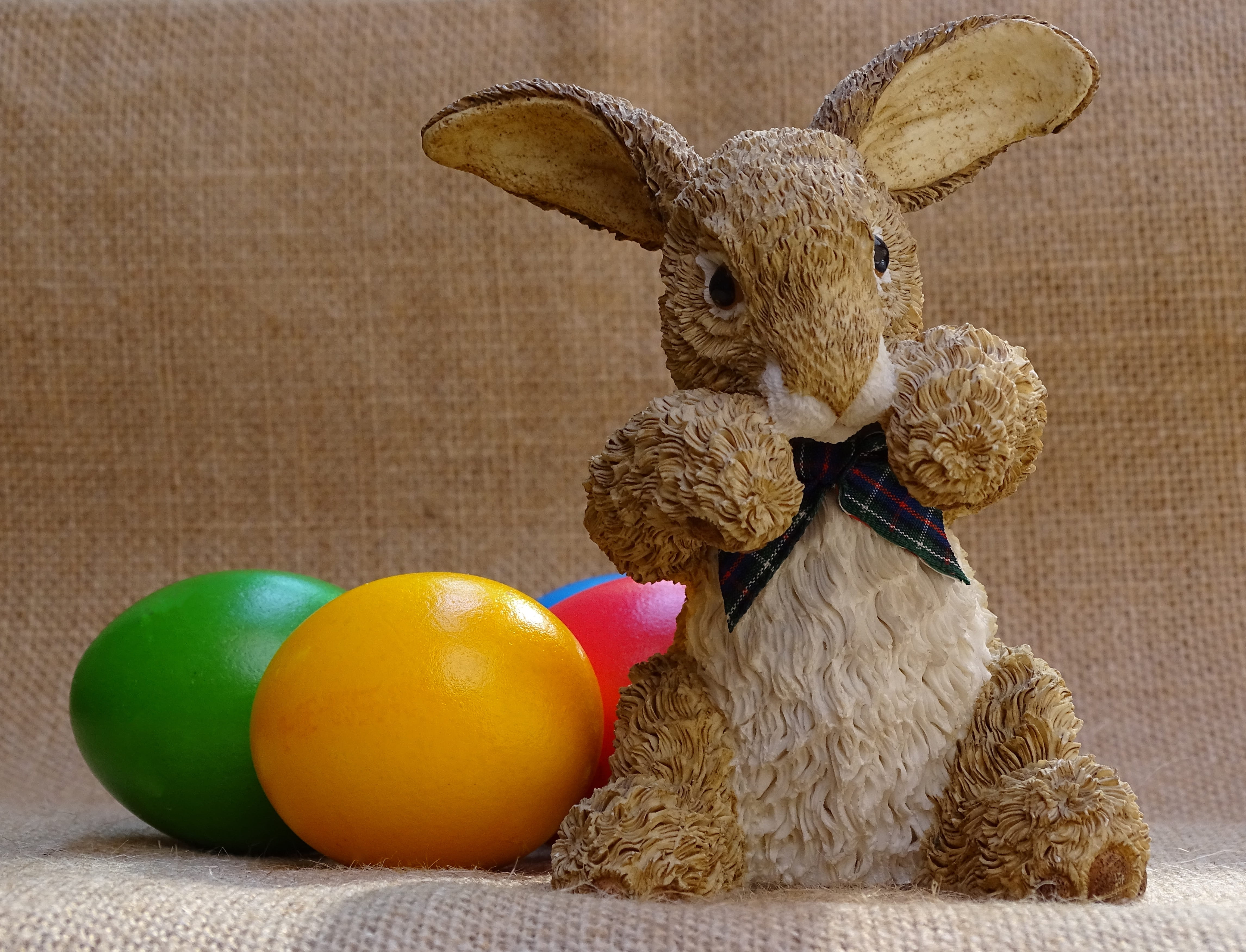 easter bunny, easter egg, hare, decoration, easter theme, easter decoration