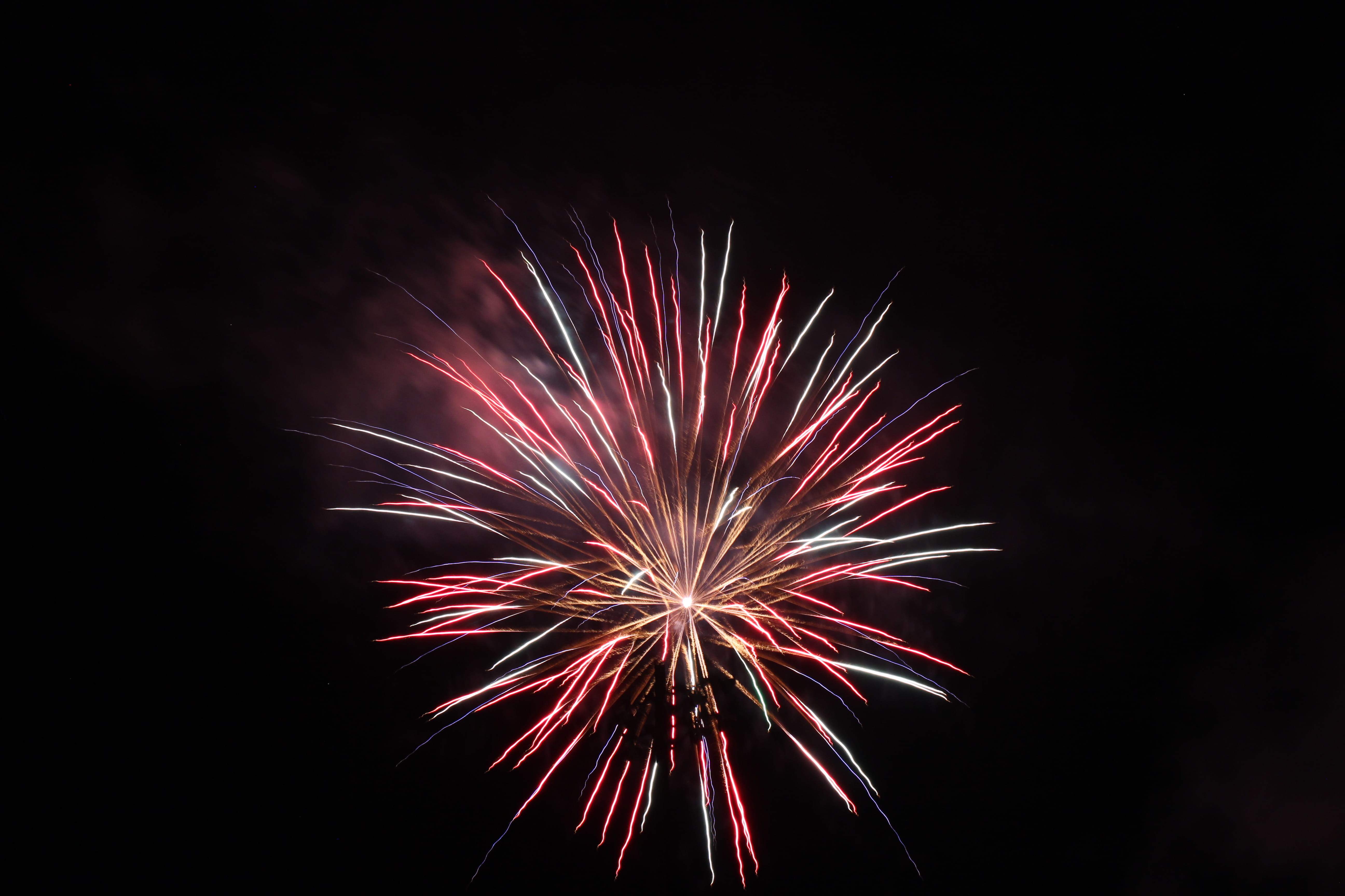 fireworks, motion, exploding, celebration, night, firework display