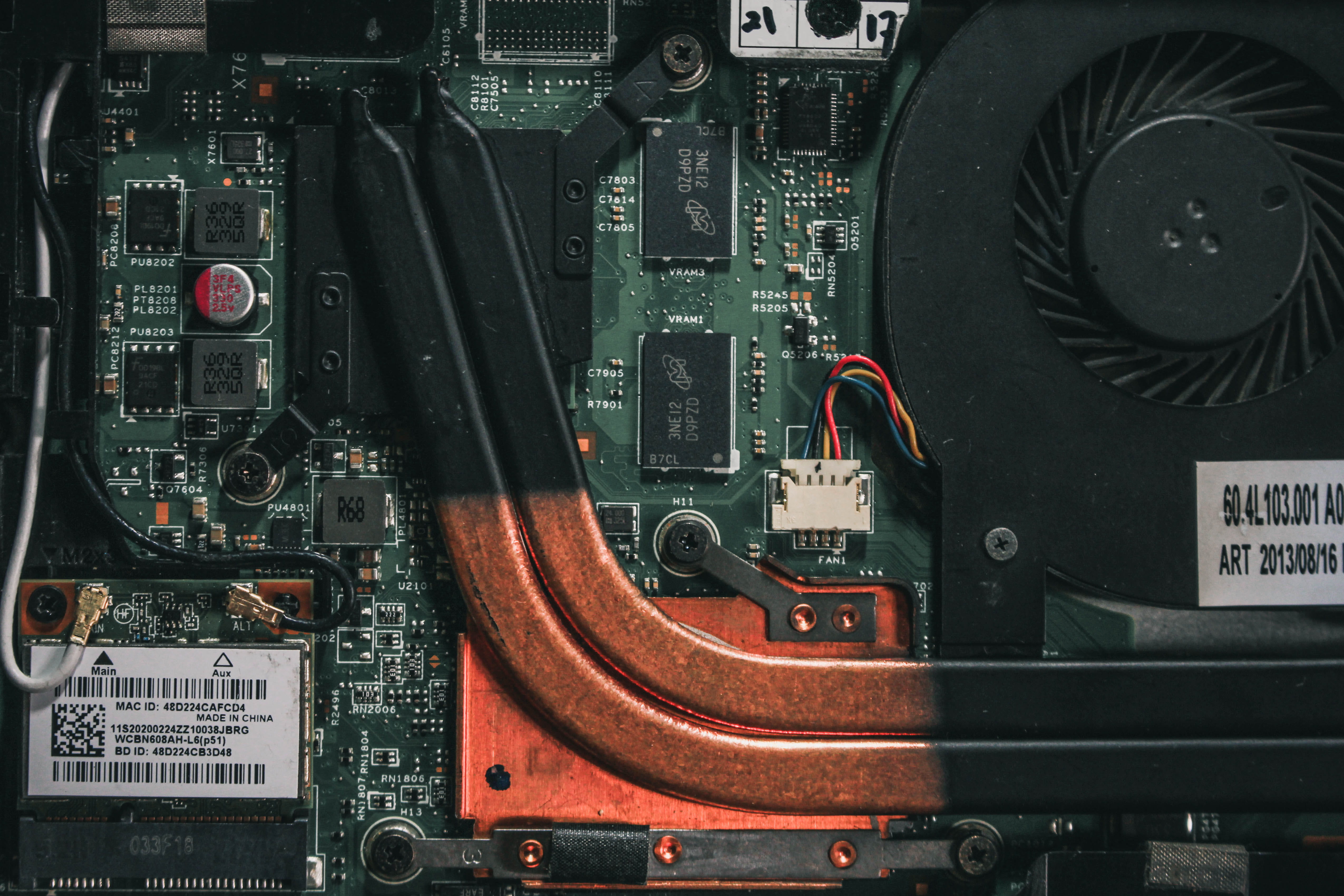 computer motherboard, close-up, no people, technology, communication