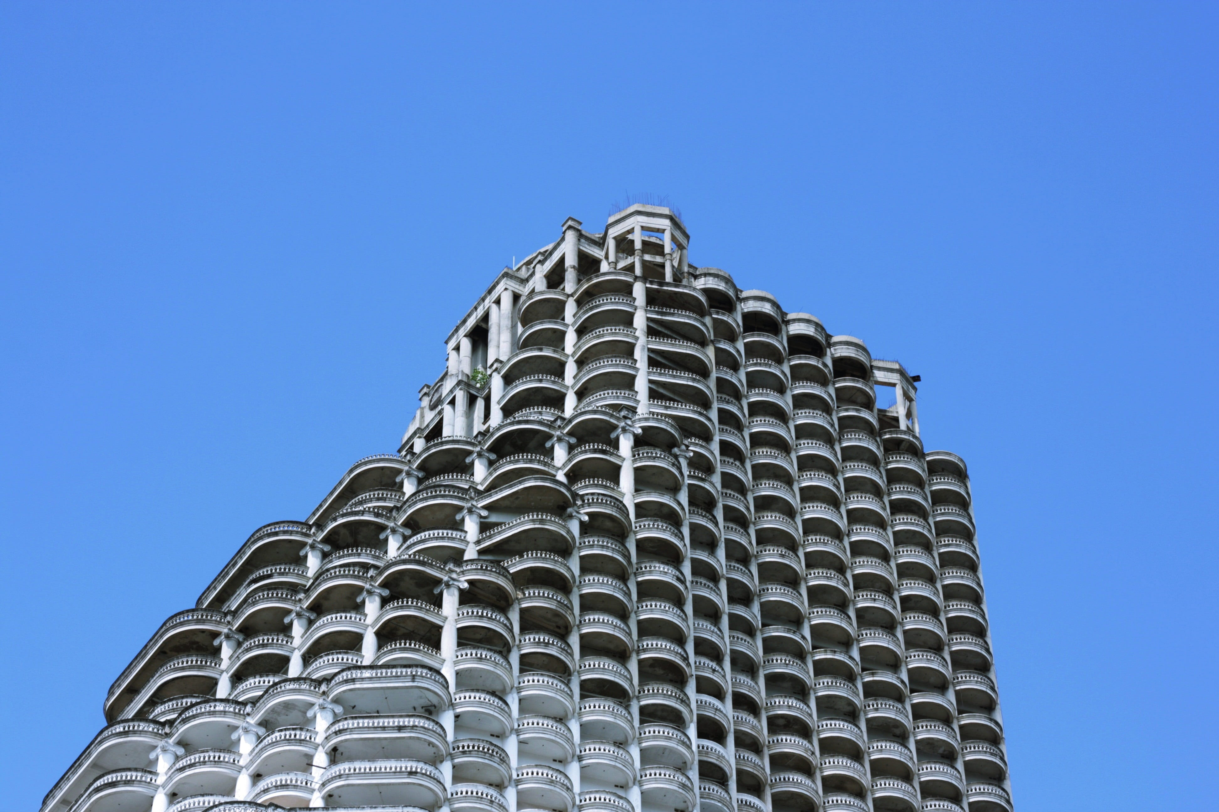 thailand, building, low angle view, sky, built structure, blue