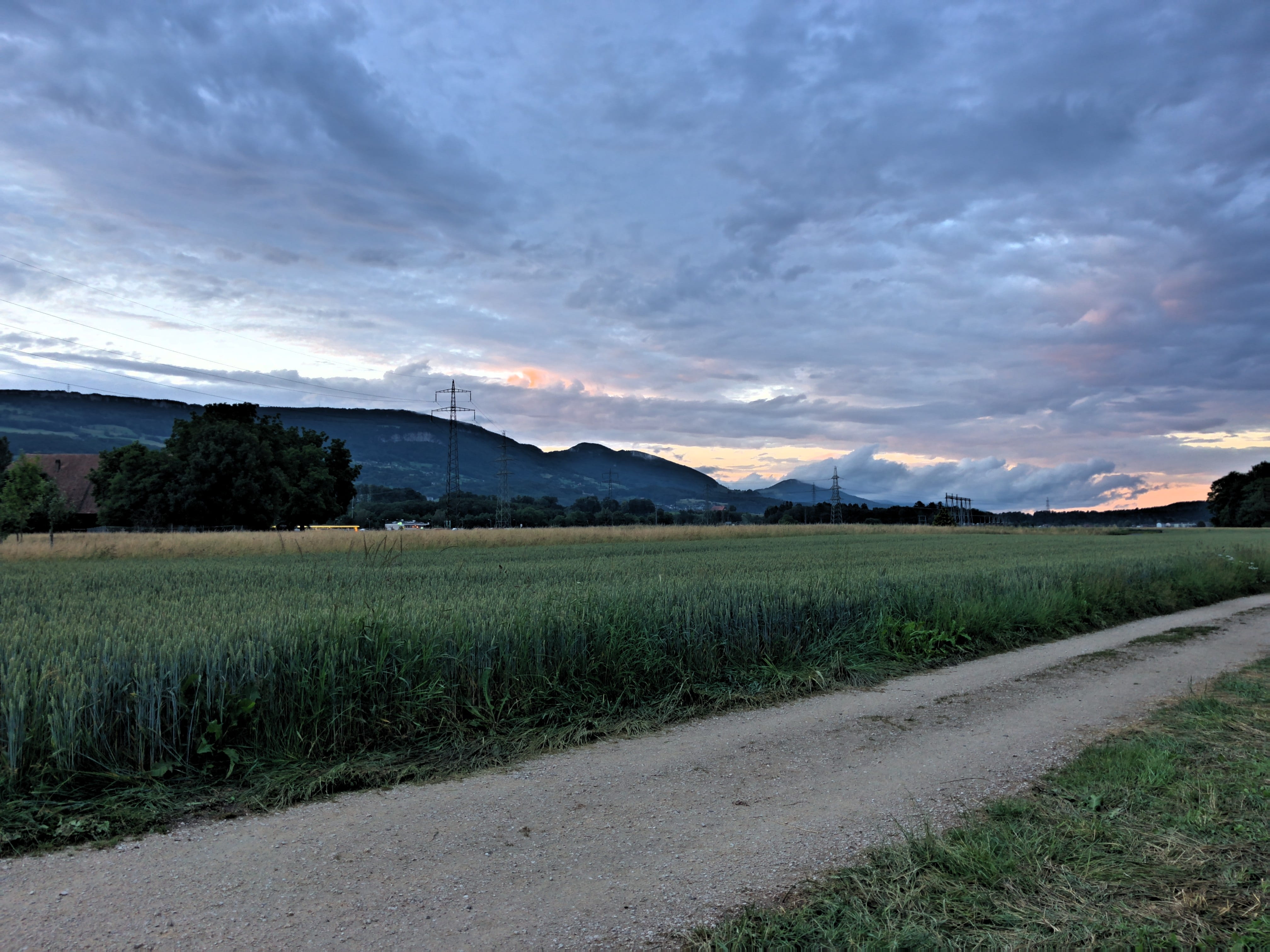landscape, mood, road, clouds, sky, dramatic, panorama, mystical