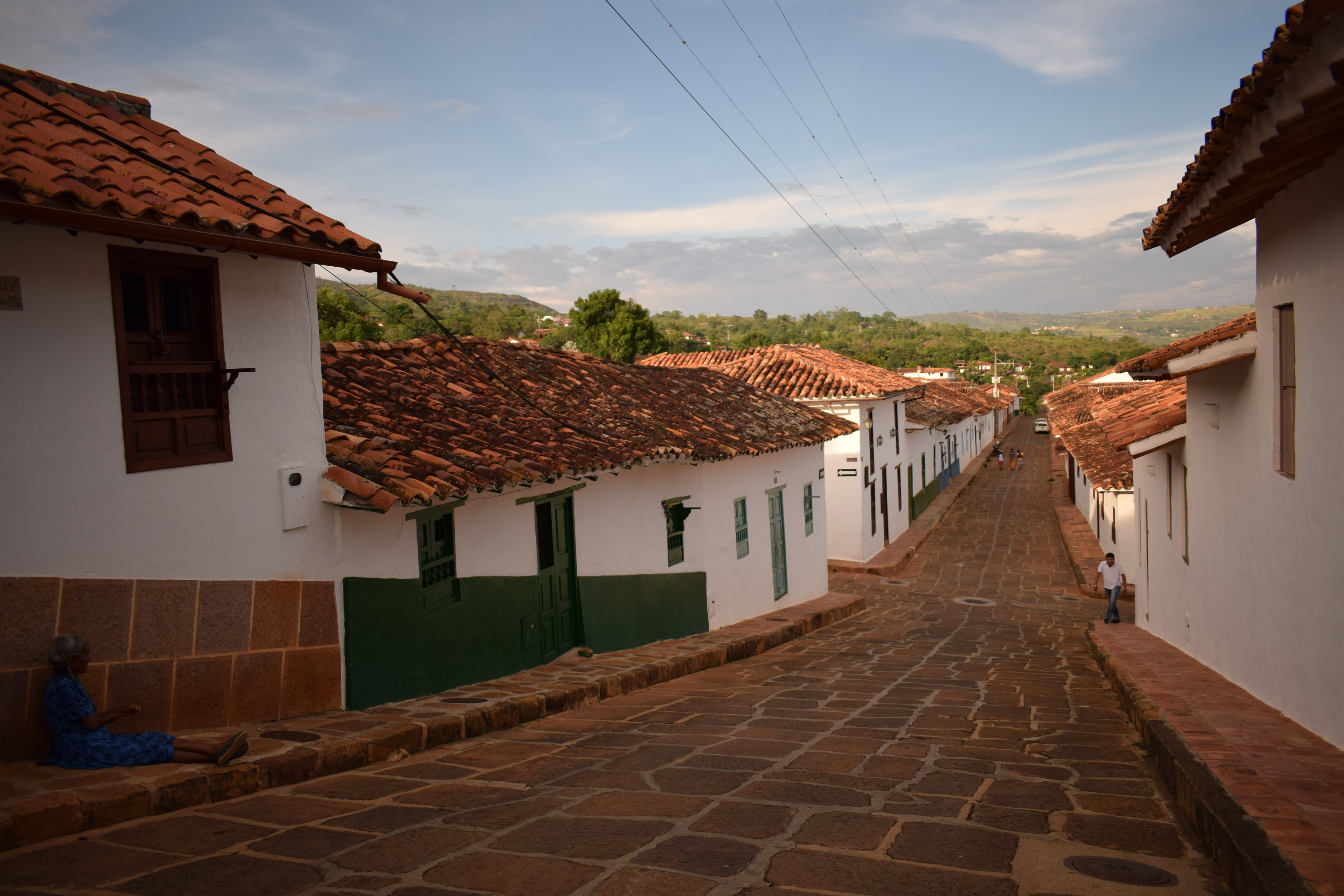 barichara, people, santander, colombia, architecture, built structure