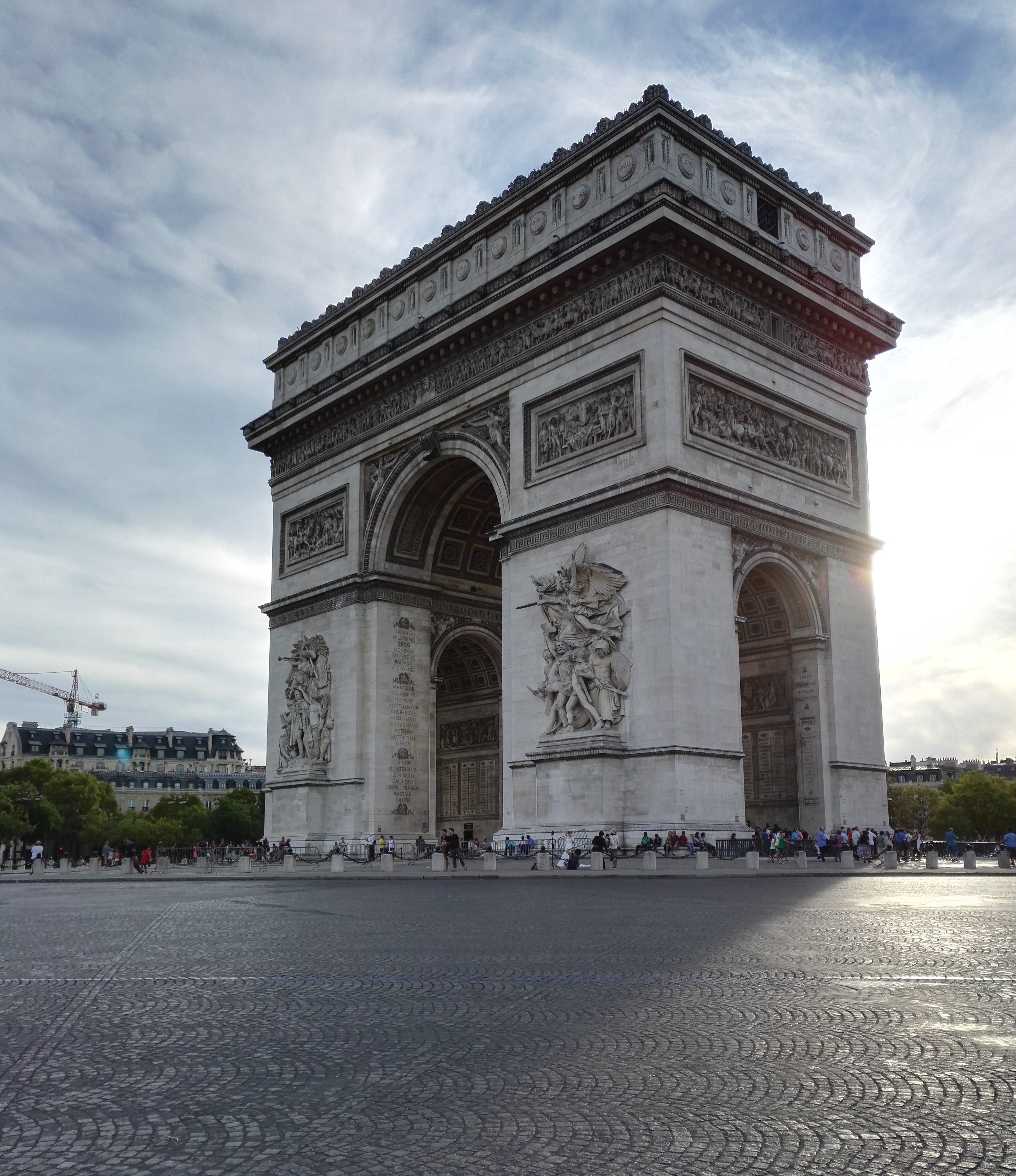 Free download | HD wallpaper: france, paris, l'arc de triomphe de l