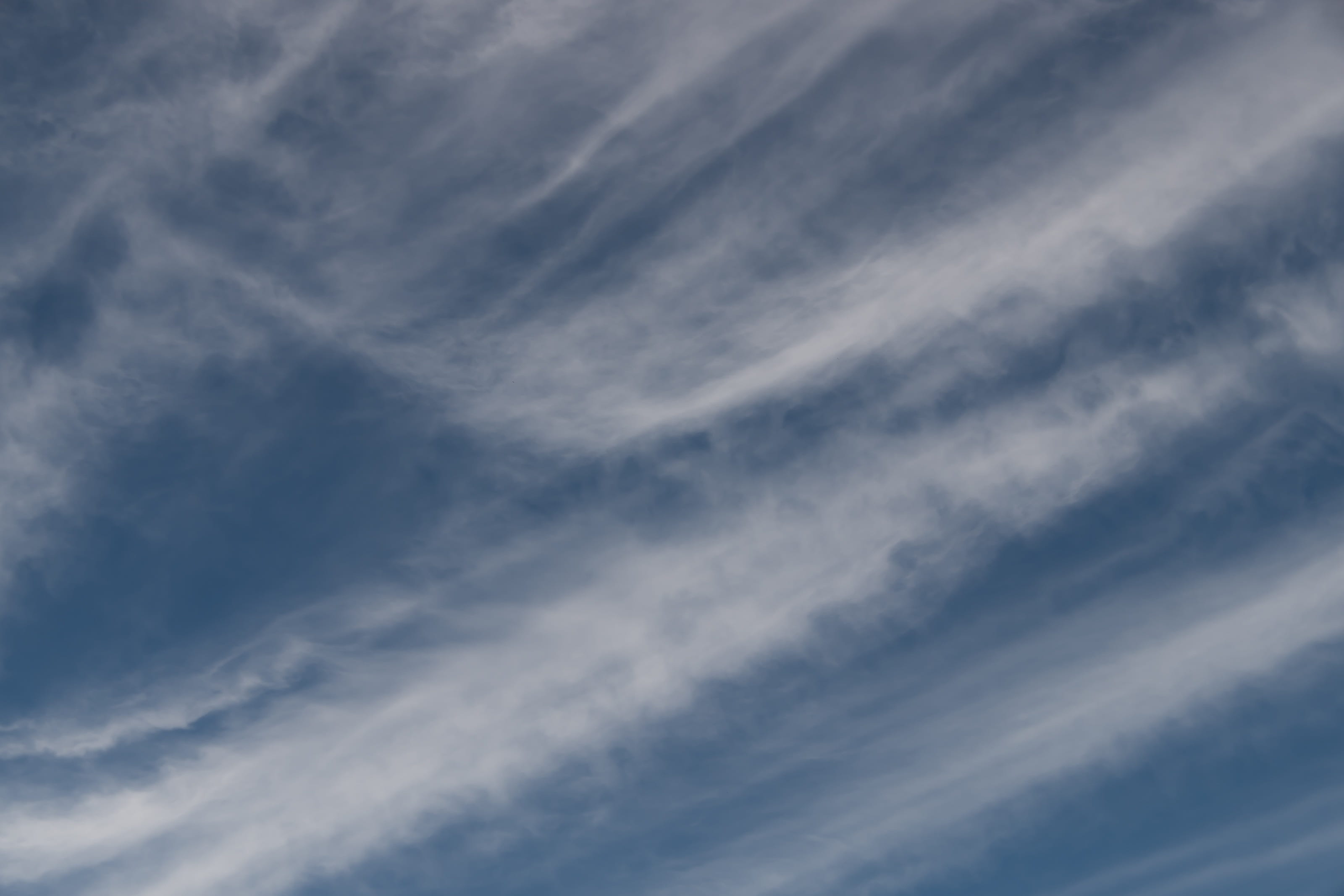 clouds, white, blue, cloudscape, delicate, pattern, diagonal