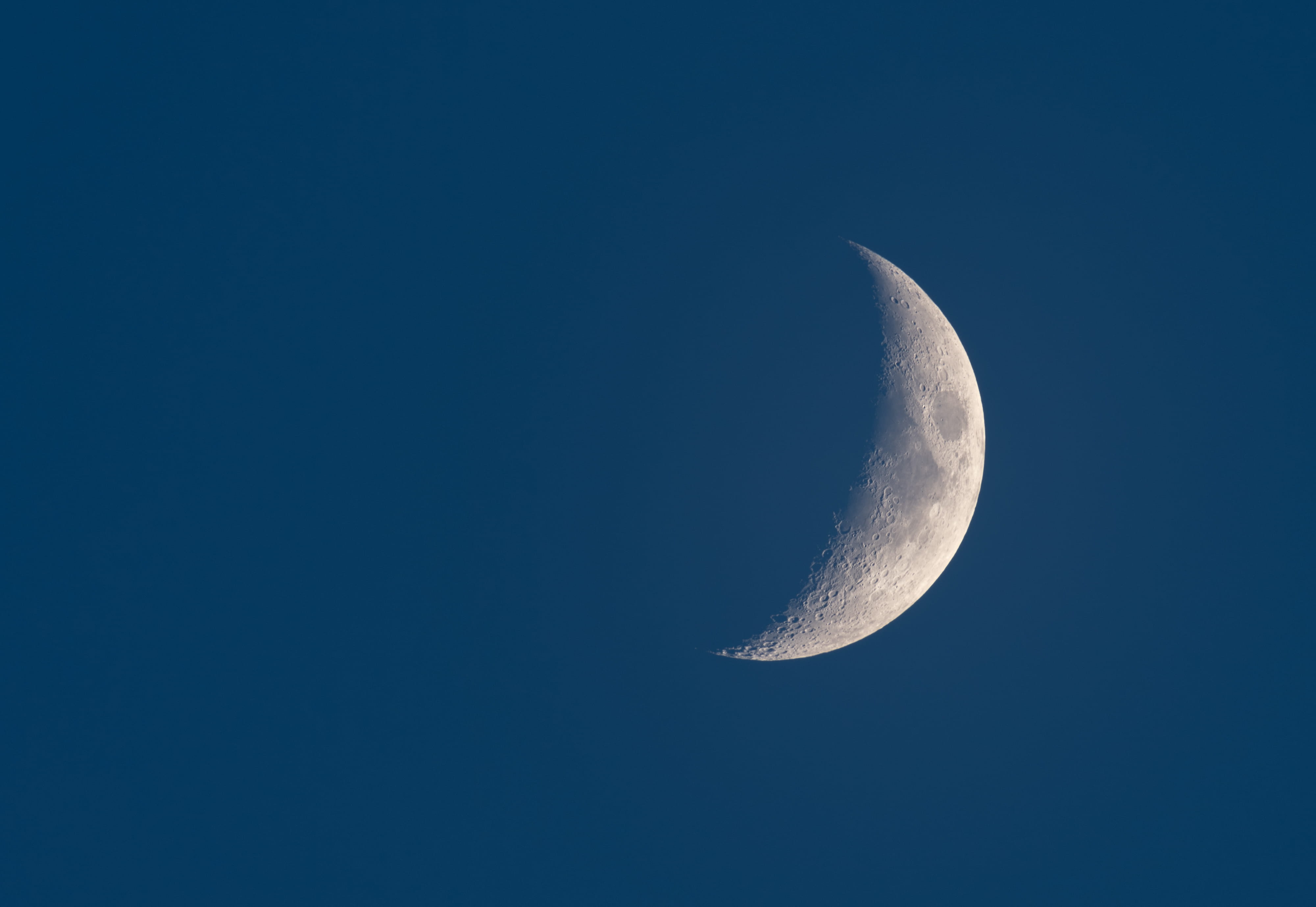half moon display, space, astronomy, night, sky, tranquility
