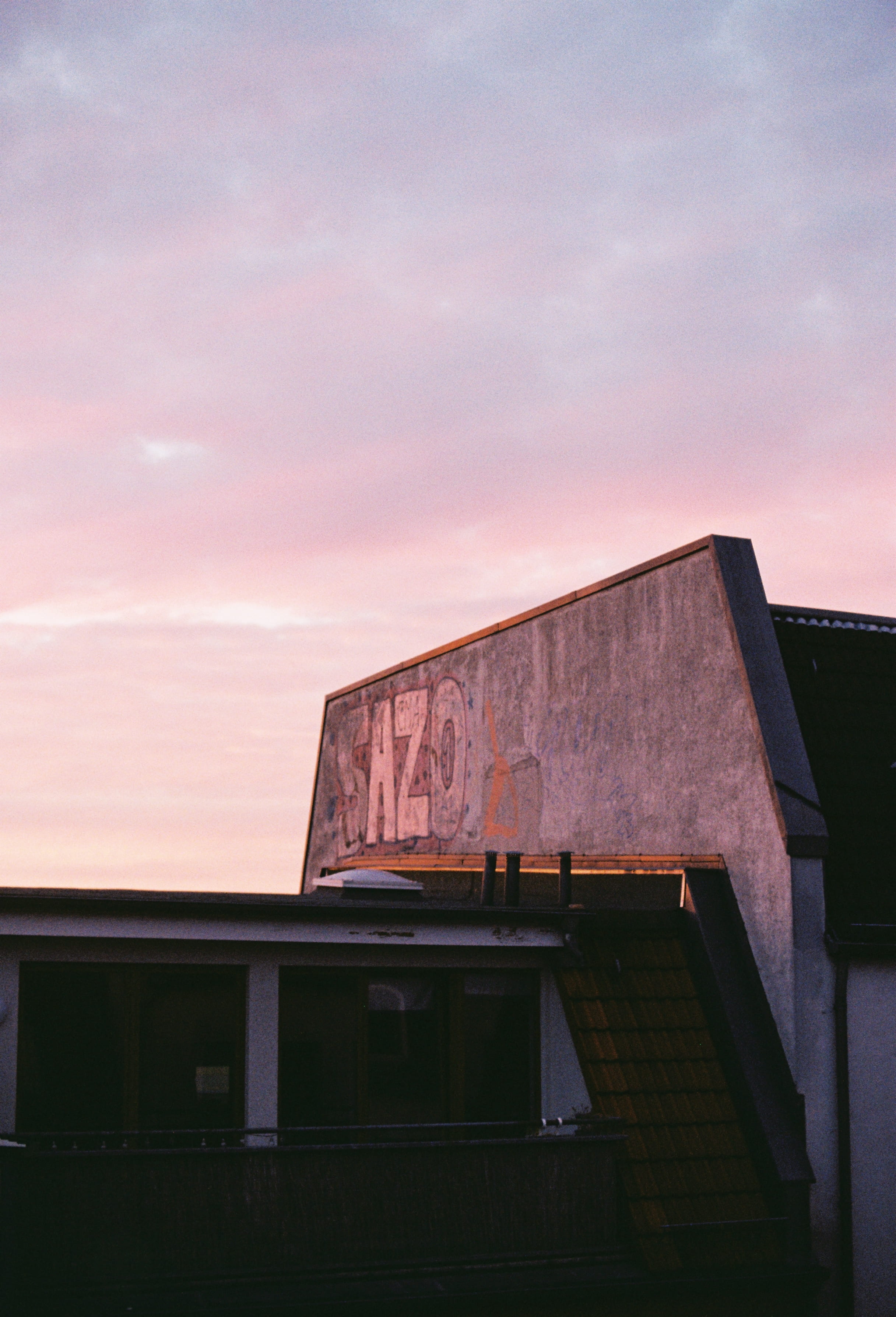 architecture, sky, building exterior, built structure, sunset