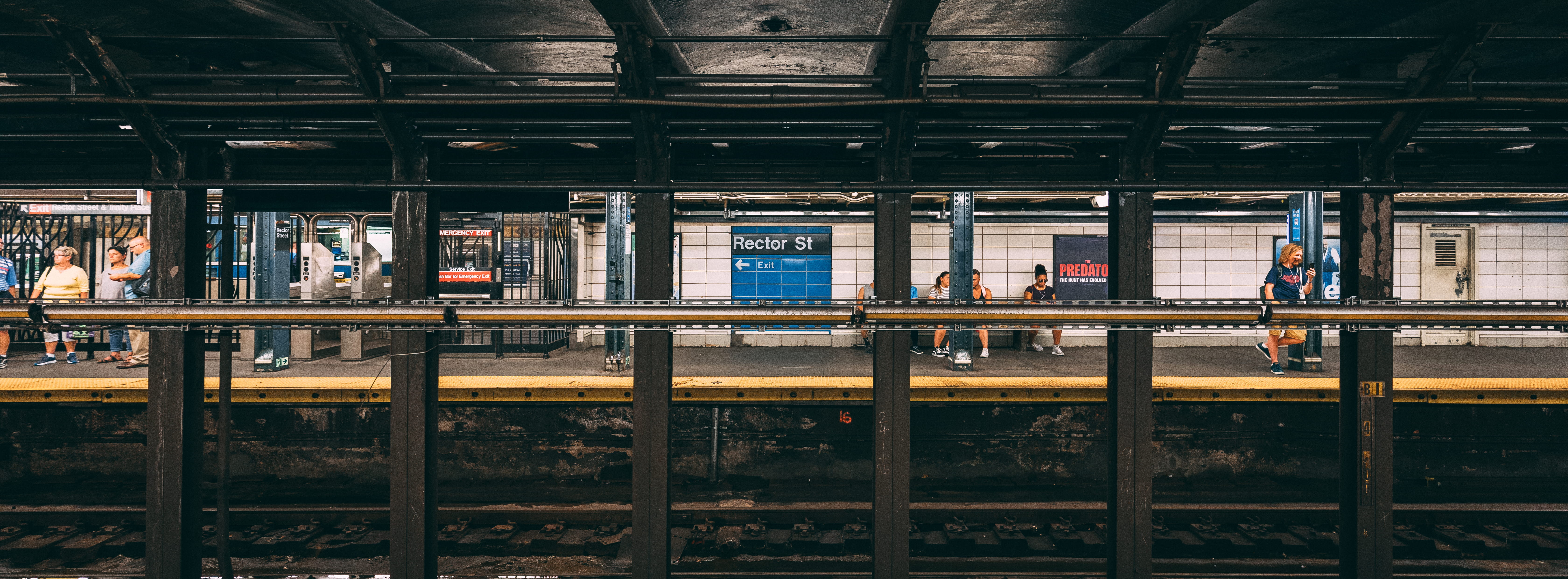 subway, nyc, new york city, wide, ultrawide, ultra-wide, platform
