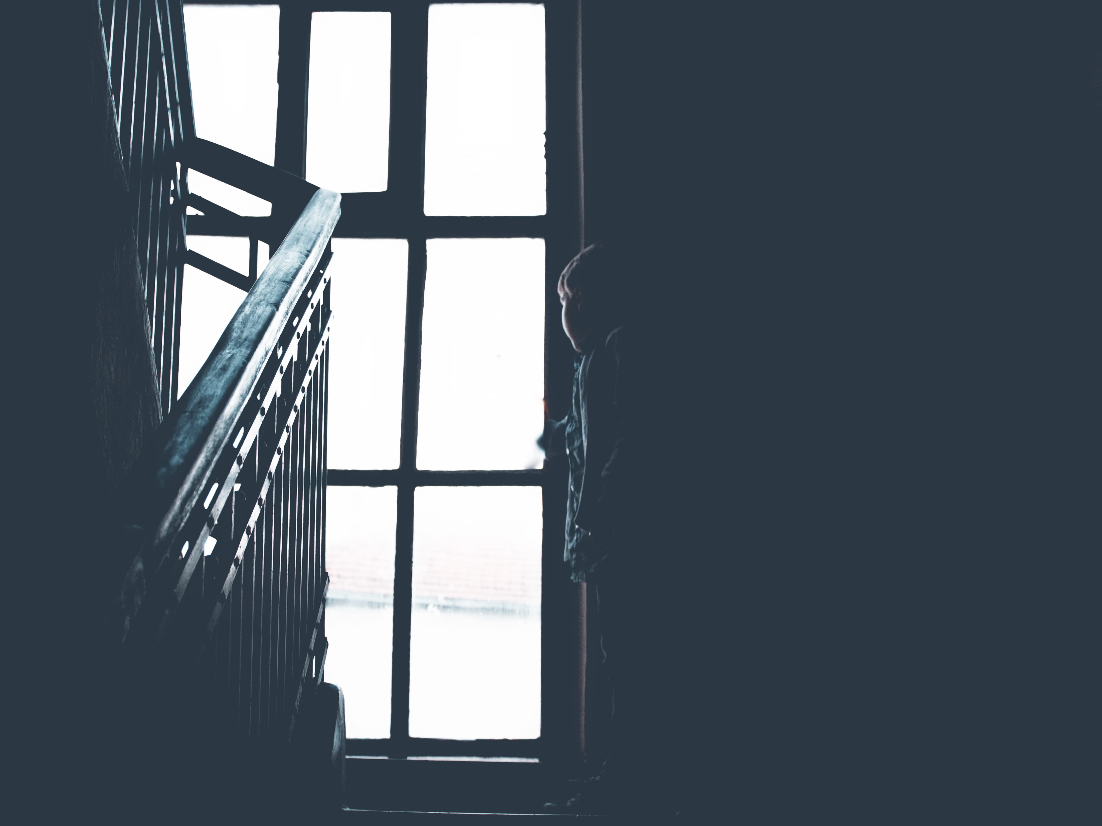 sunlight, corridor, window, indoors, day, glass - material