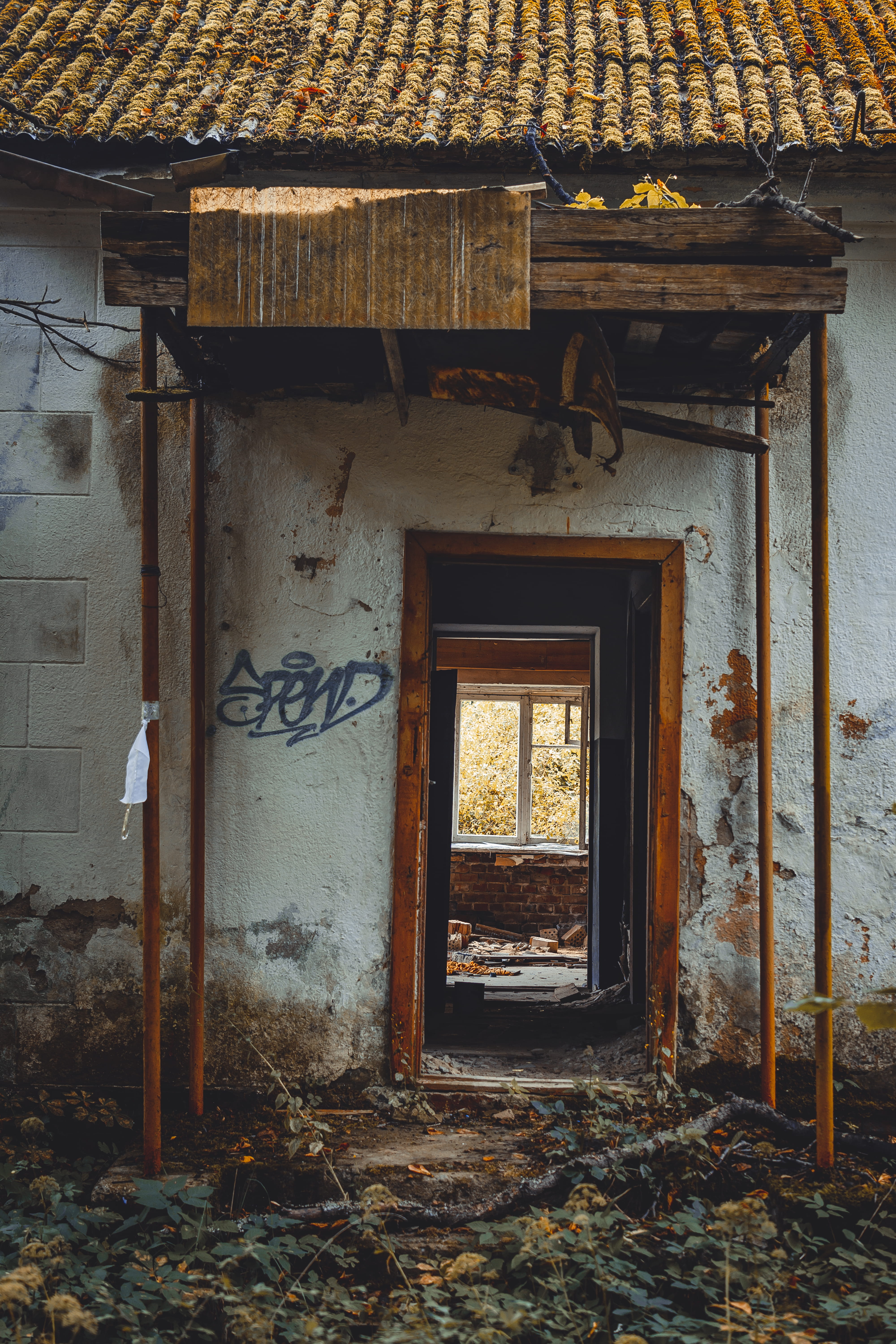 Abandoned Building, architecture, construction, daylight, dirt