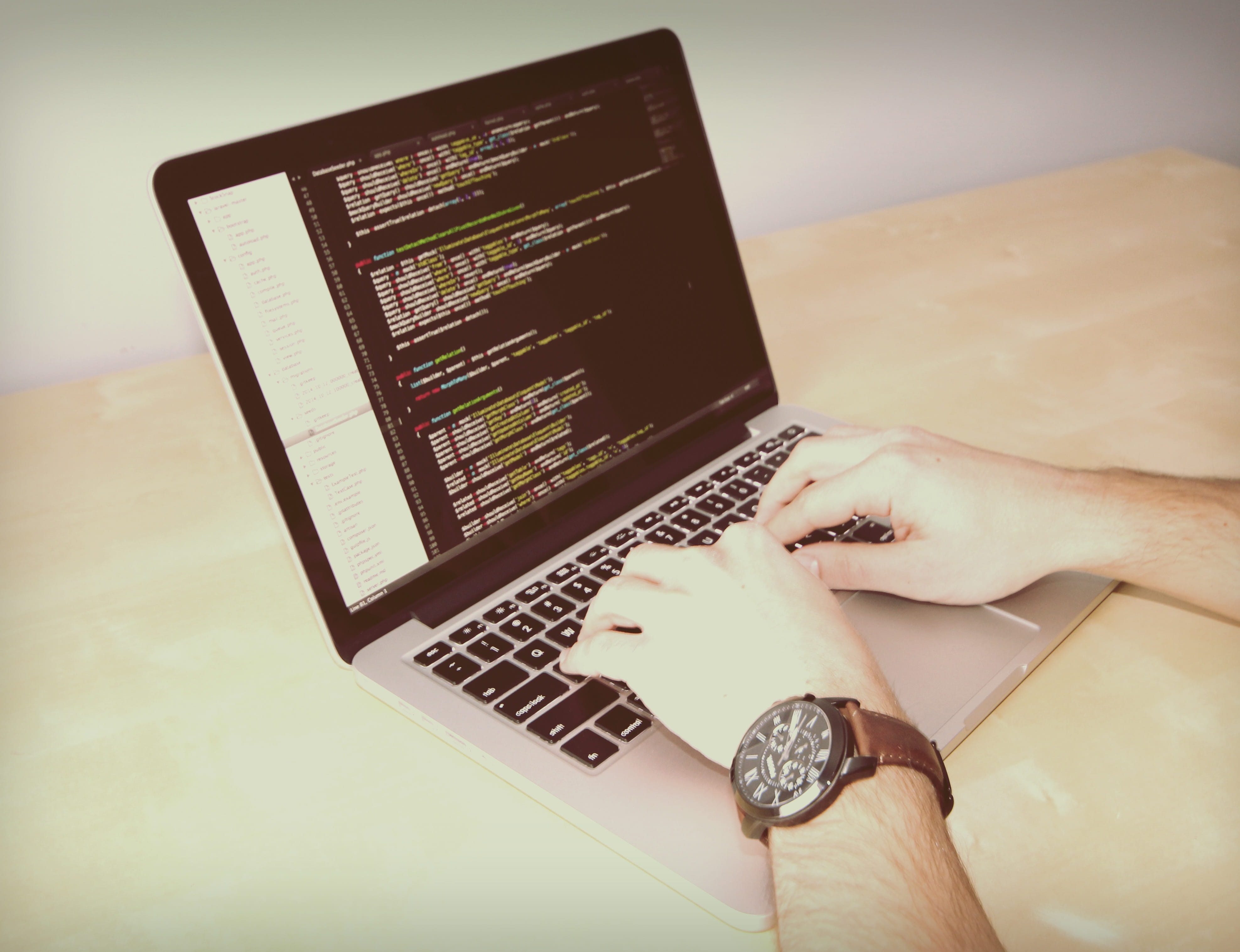 laptop, macbook, computer, technology, business, coding, programming