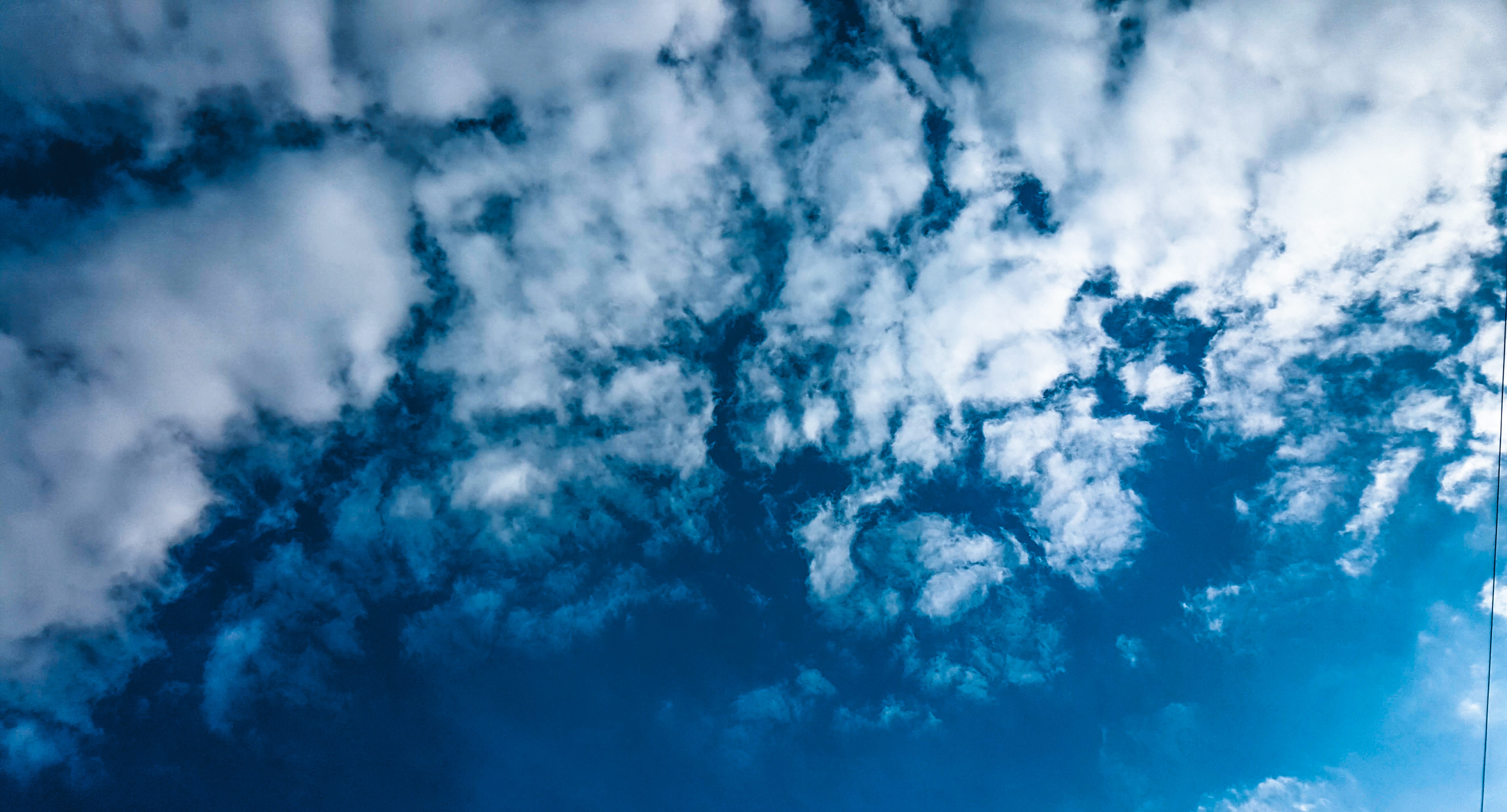 clouds, blue, sky, cloud - sky, nature, cloudscape, no people