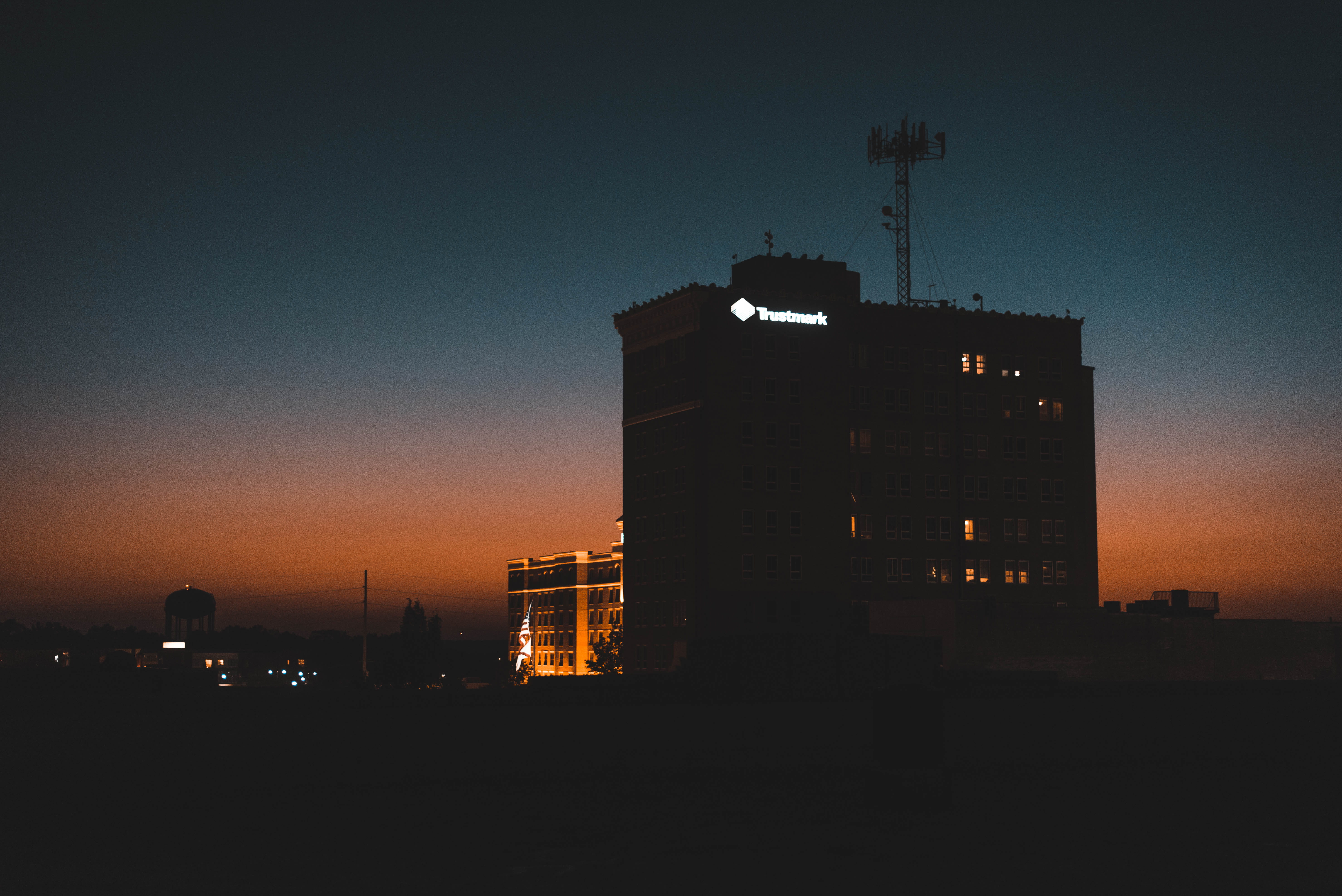 sunset, building, built structure, building exterior, architecture