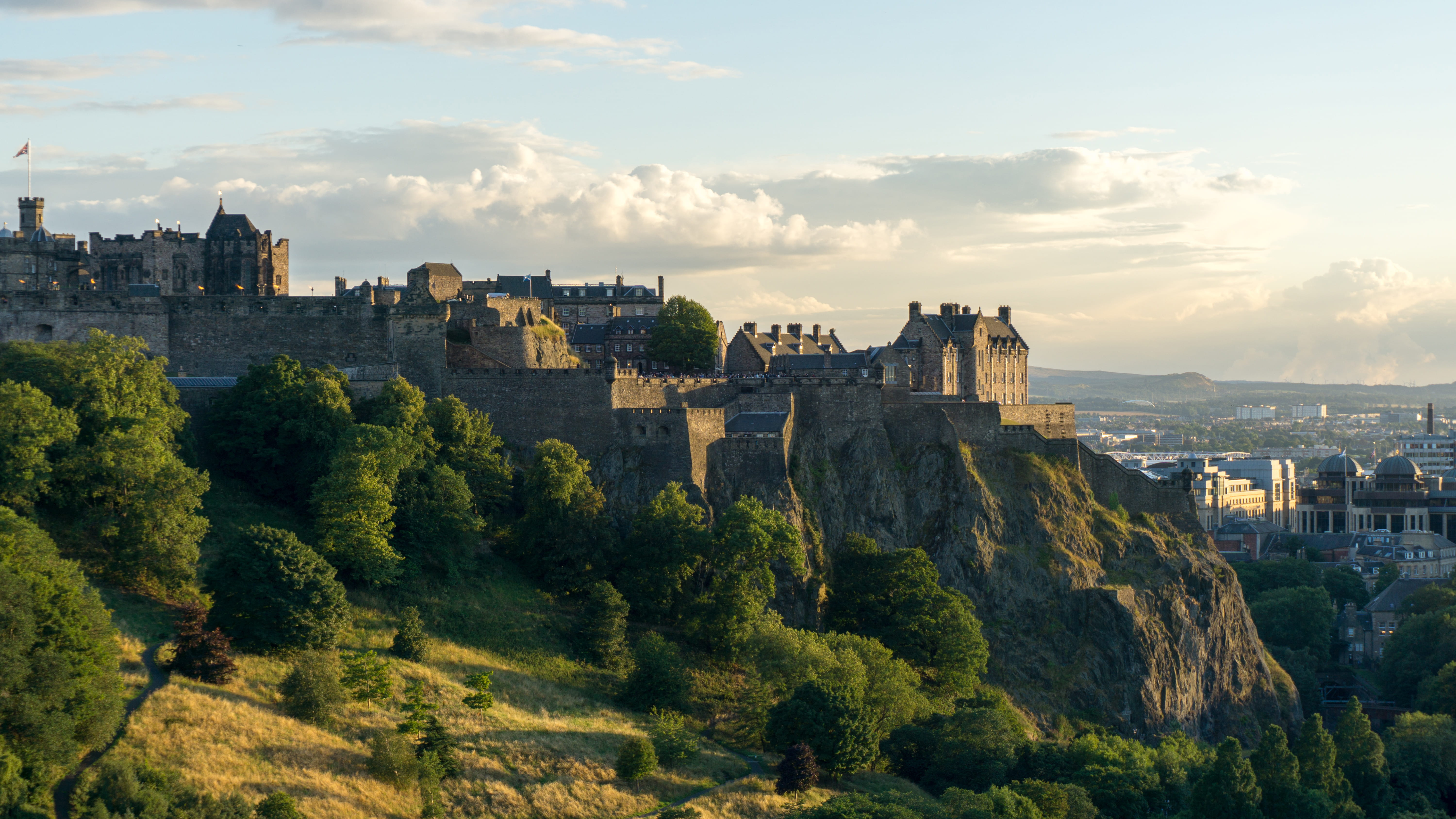 edinburgh, castle, built structure, architecture, building exterior