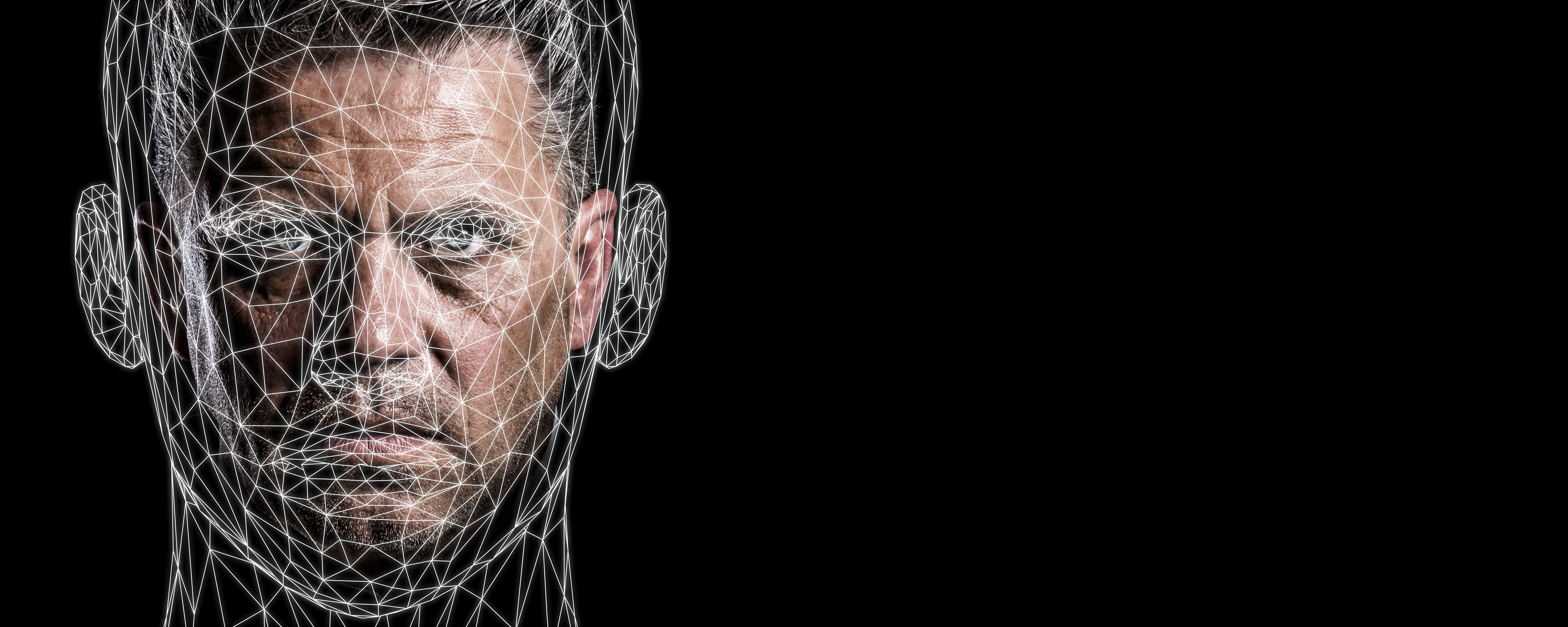 integration, face, binary, code, digitization, human, technology