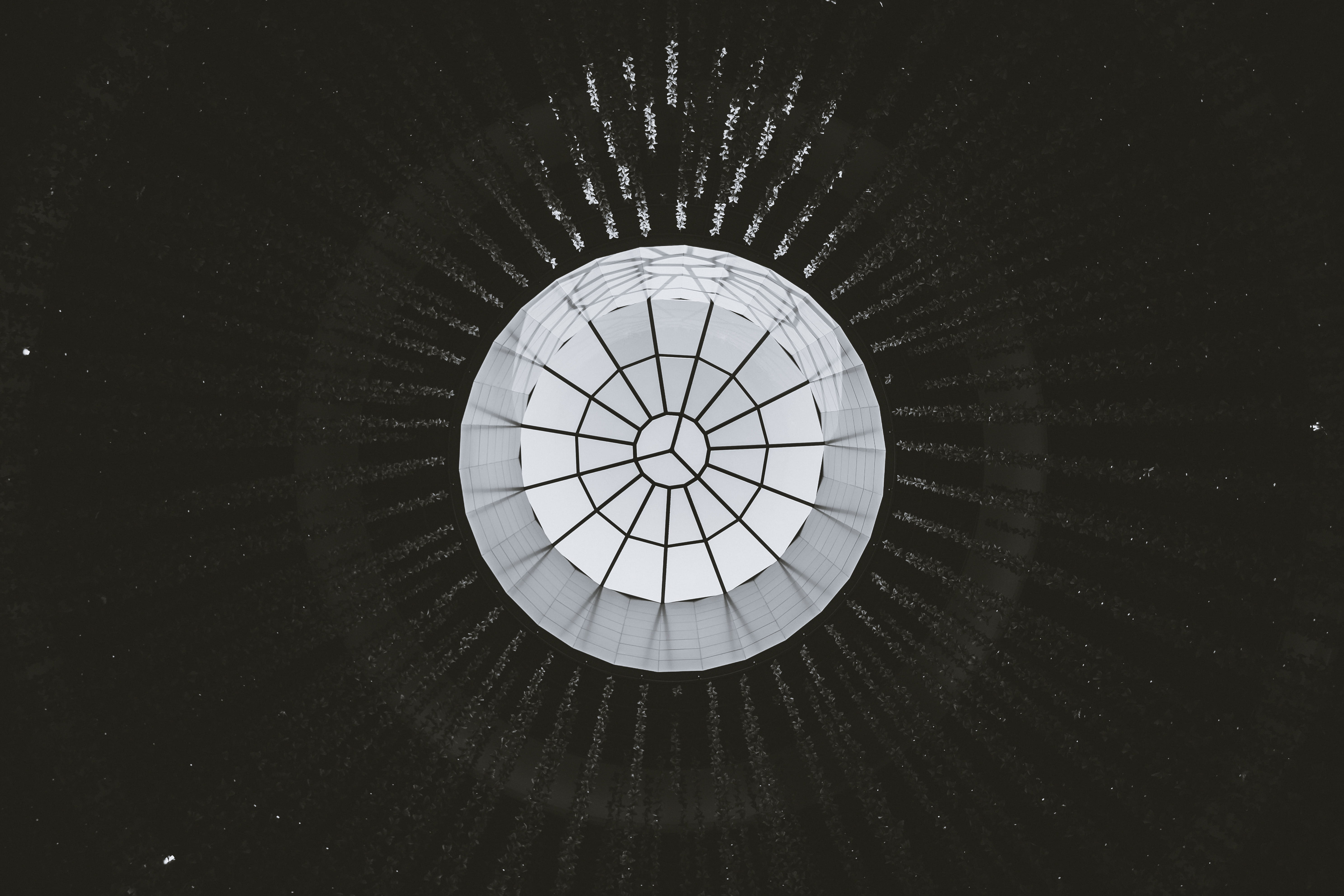 architecture, light, shape, abstract, geometric shape, circle